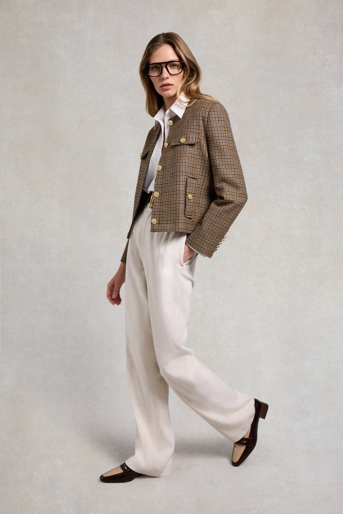 Chelsea Jacket (Abbot Check Tweed)