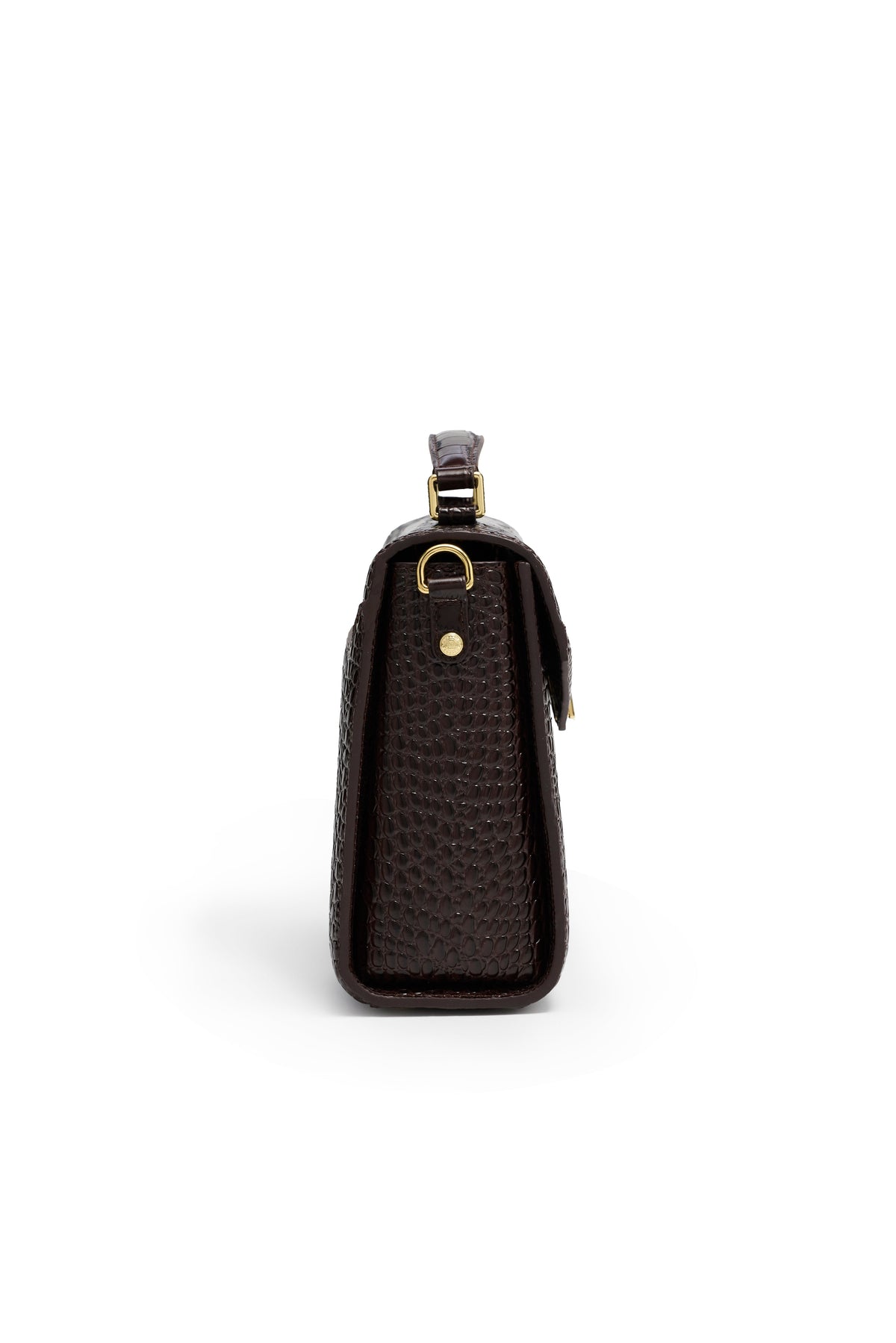 Cheltenham Bag (Rich Chocolate Croc)