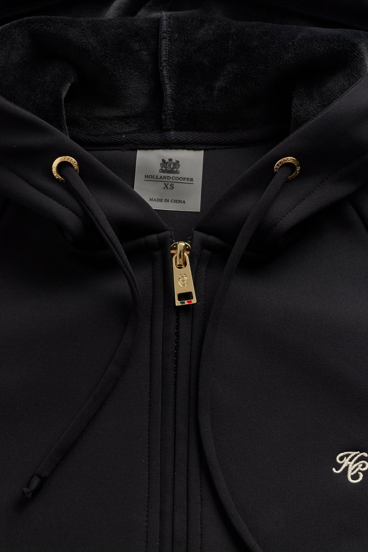 Chiltern Zip Hoodie (Black)