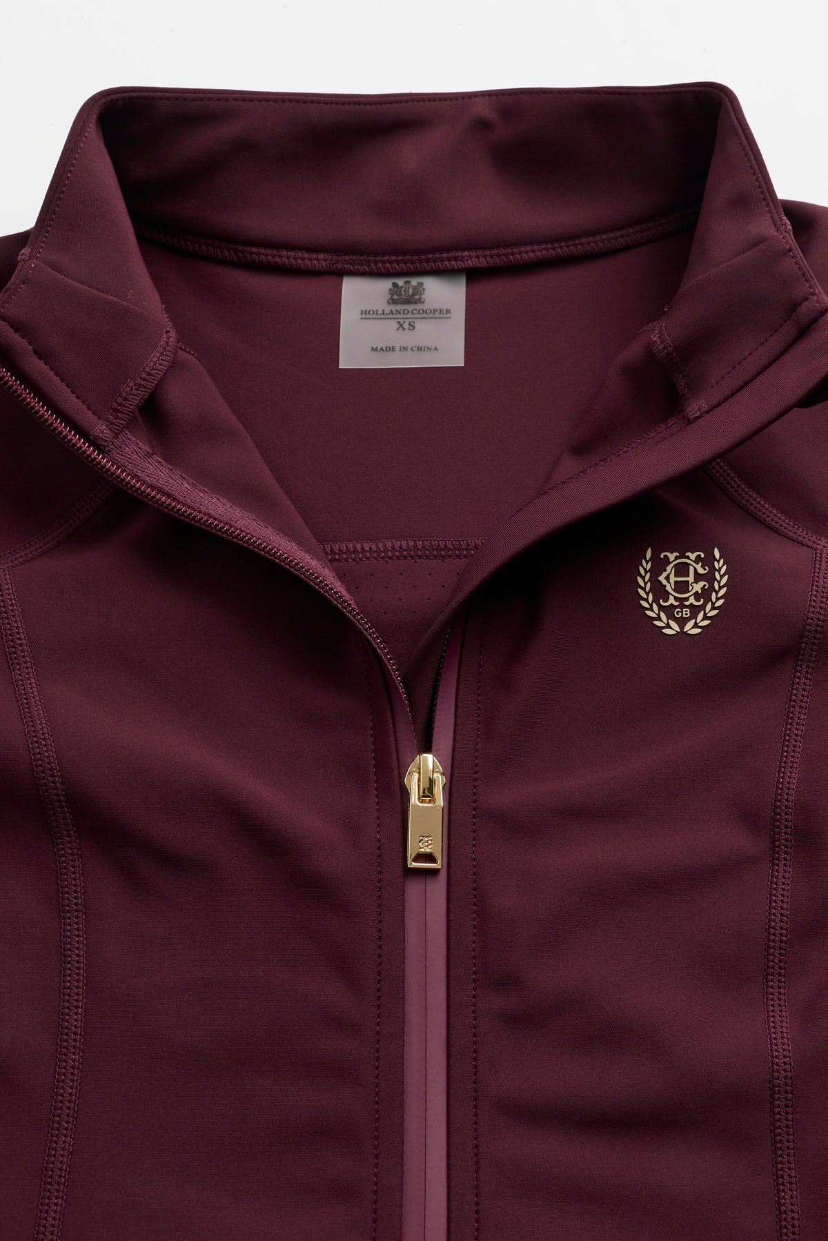 Chiltern Zip Training Top (Mulberry)