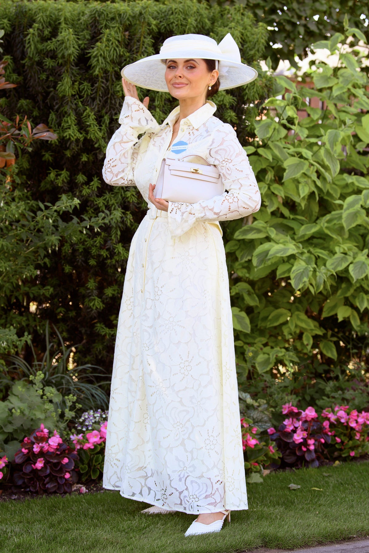 Chloe Hales - Walker's Royal Ascot Look (Lemon)