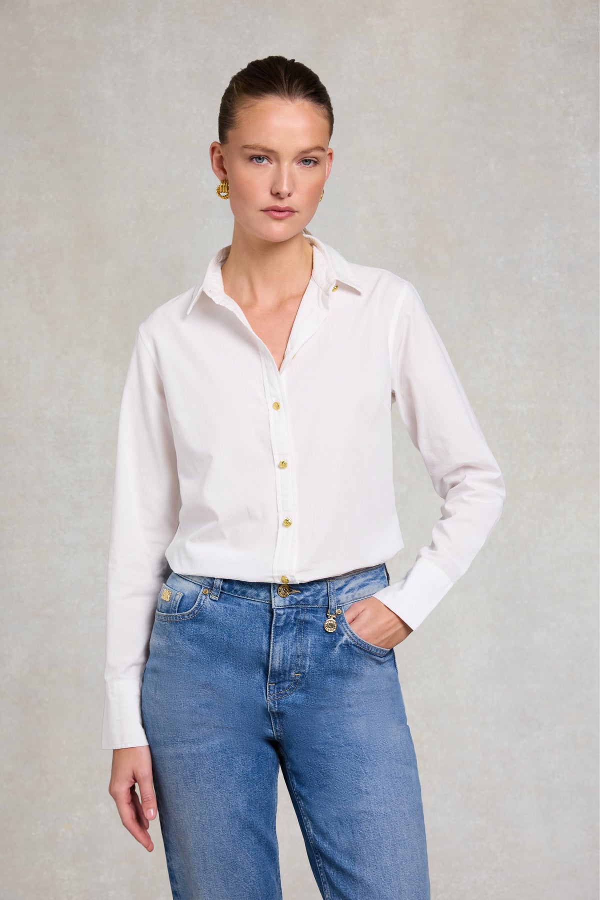 Classic Fit Shirt (White)
