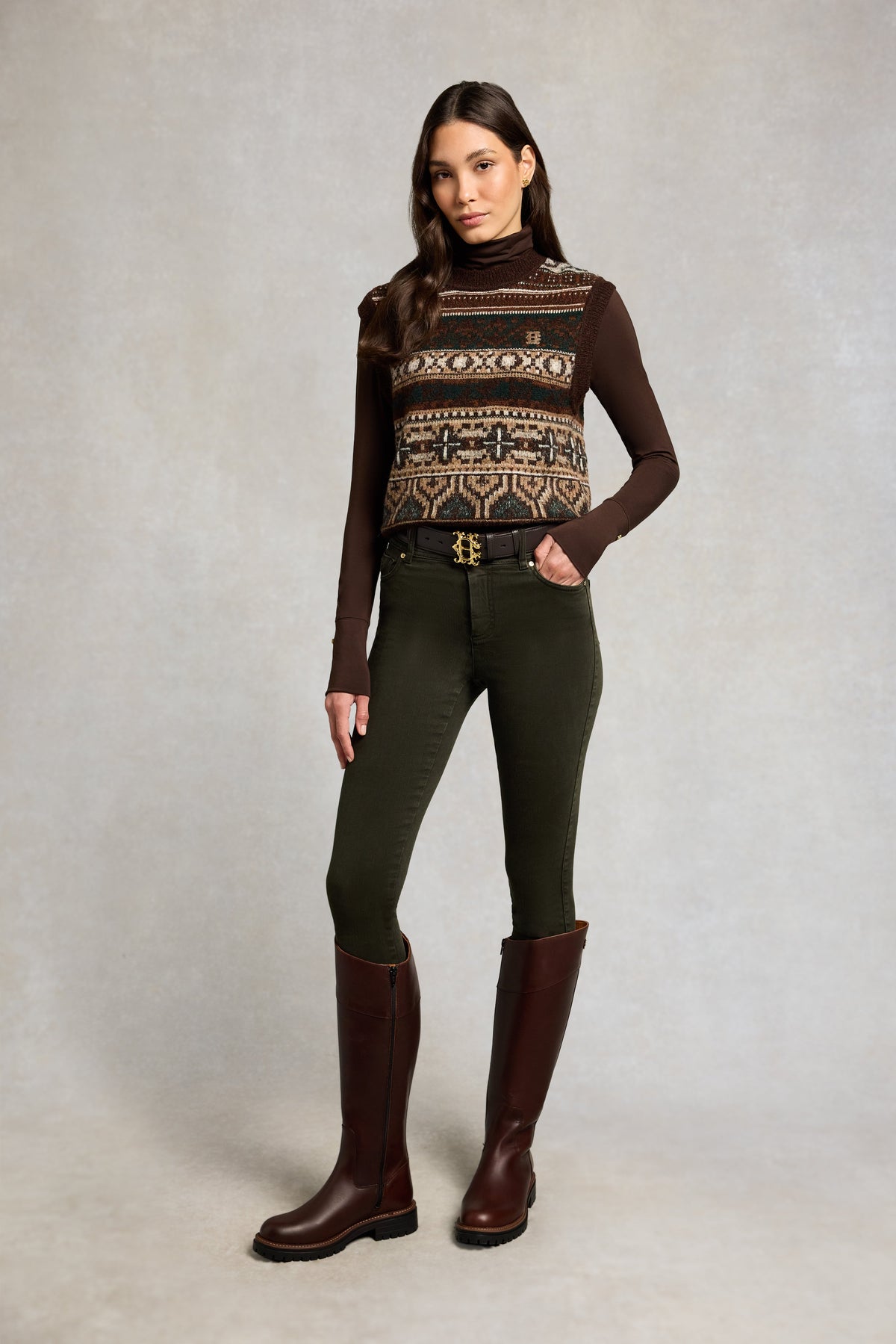 Contour Skinny Jean (Dark Pine)