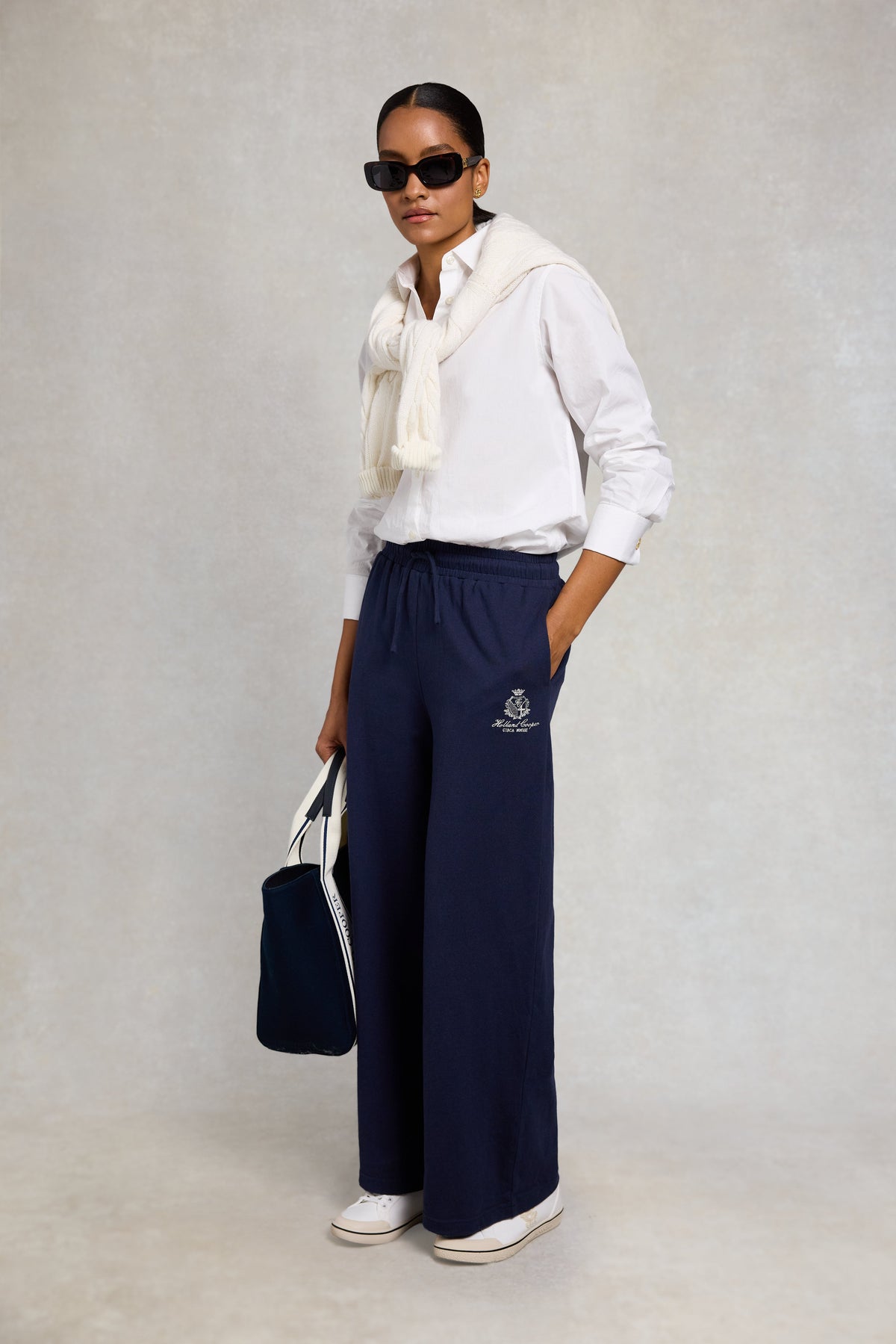 Country Club Trouser (Washed Navy)