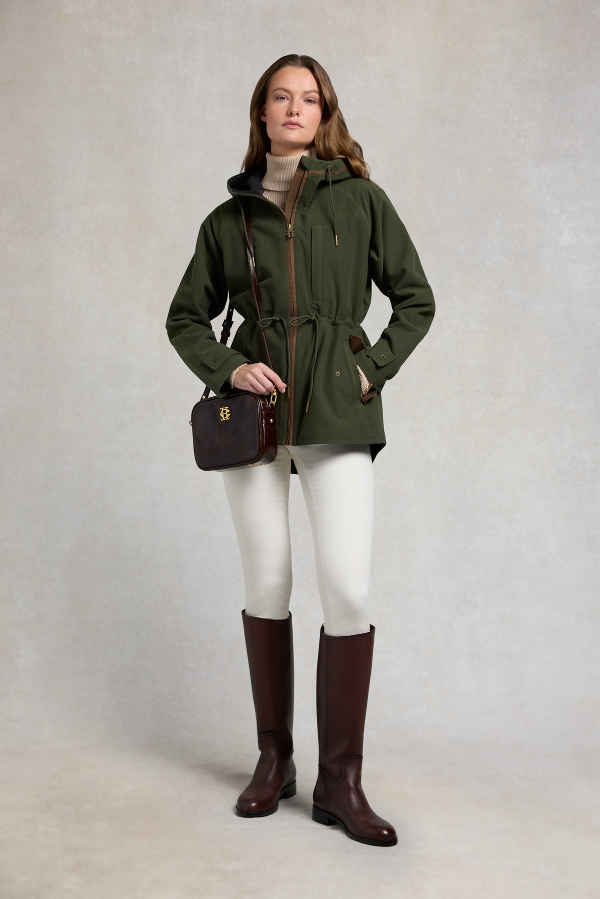 Waterproof Country Parka (Khaki)