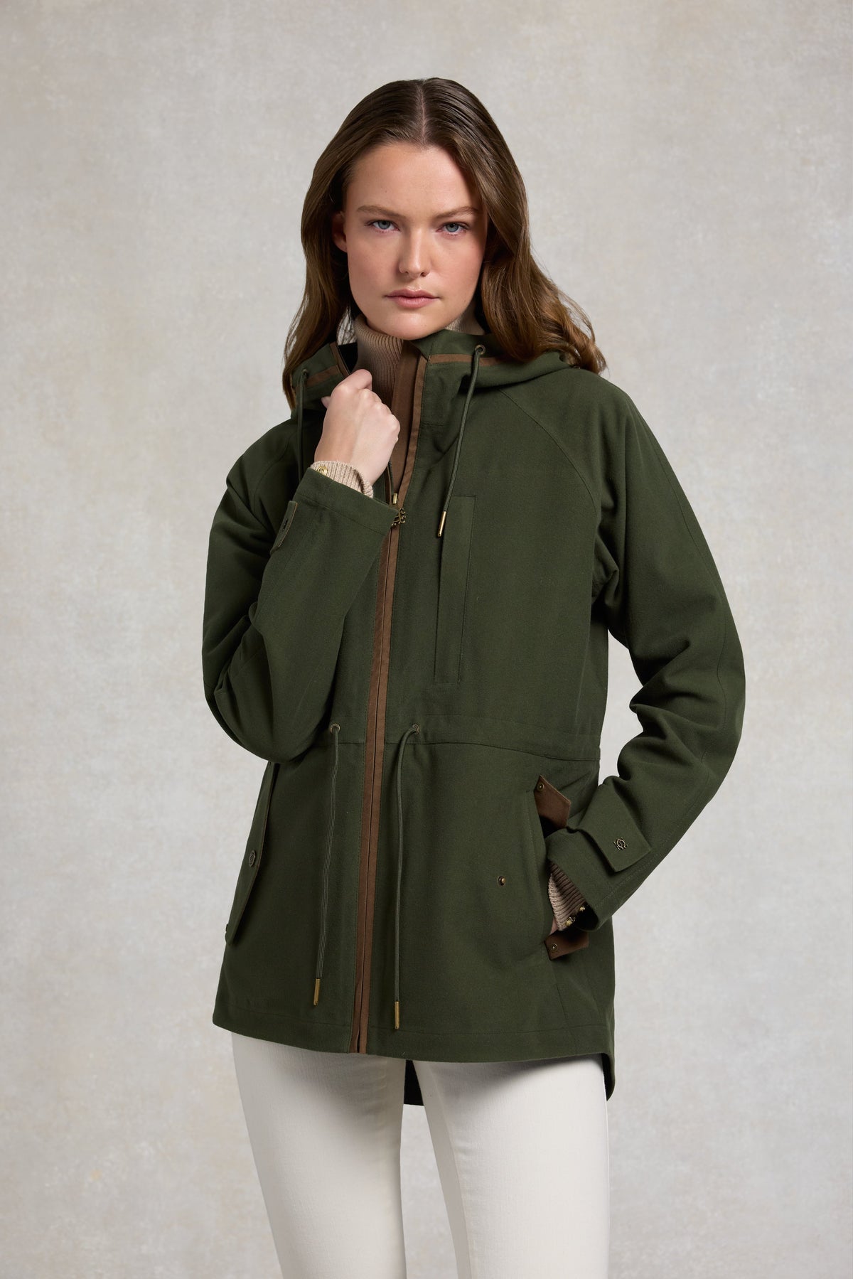 Waterproof Country Parka (Khaki)