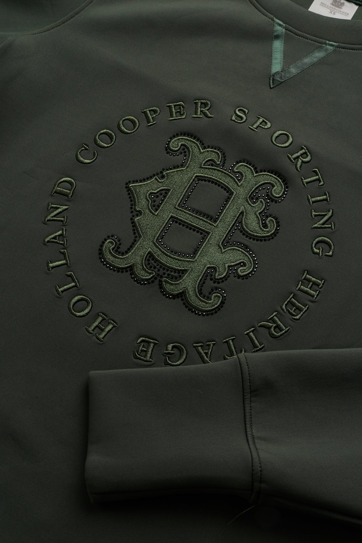 Cranborne Crystal Crew (Ivy Green)