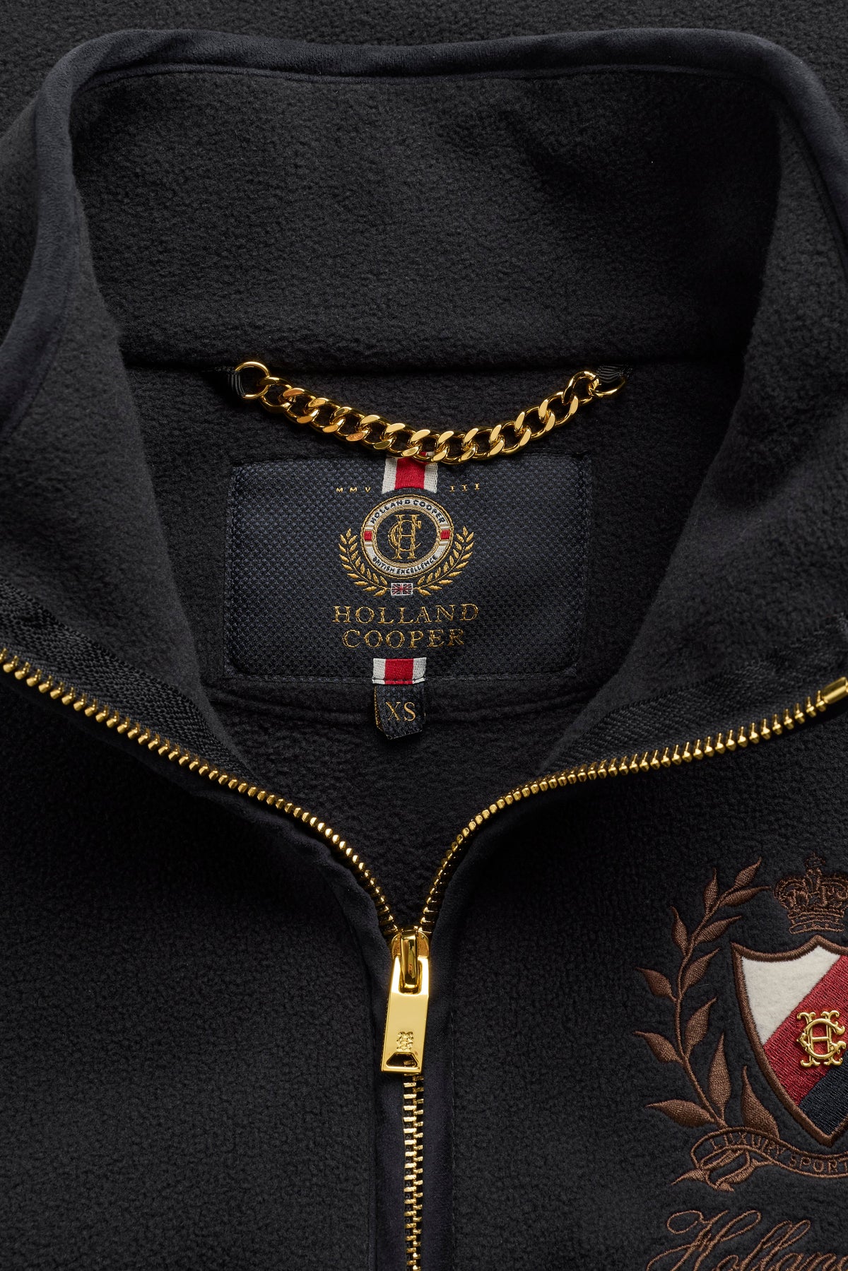 Cranborne Fleece Jacket (Ink Navy)