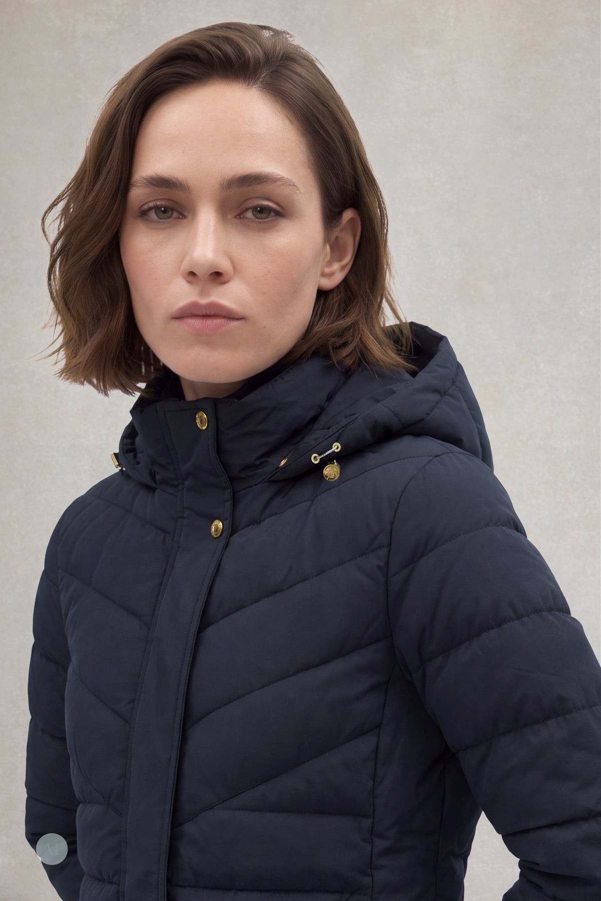 Cranborne Puffer Jacket (Ink Navy)