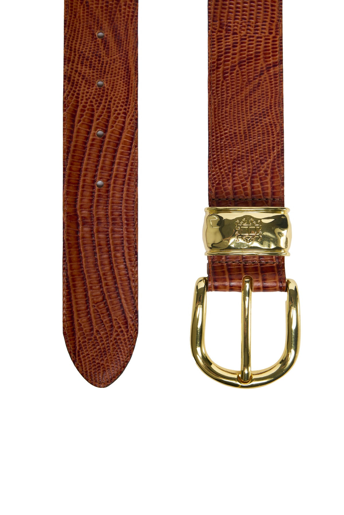 Denali Classic Belt (Chestnut Lizard)