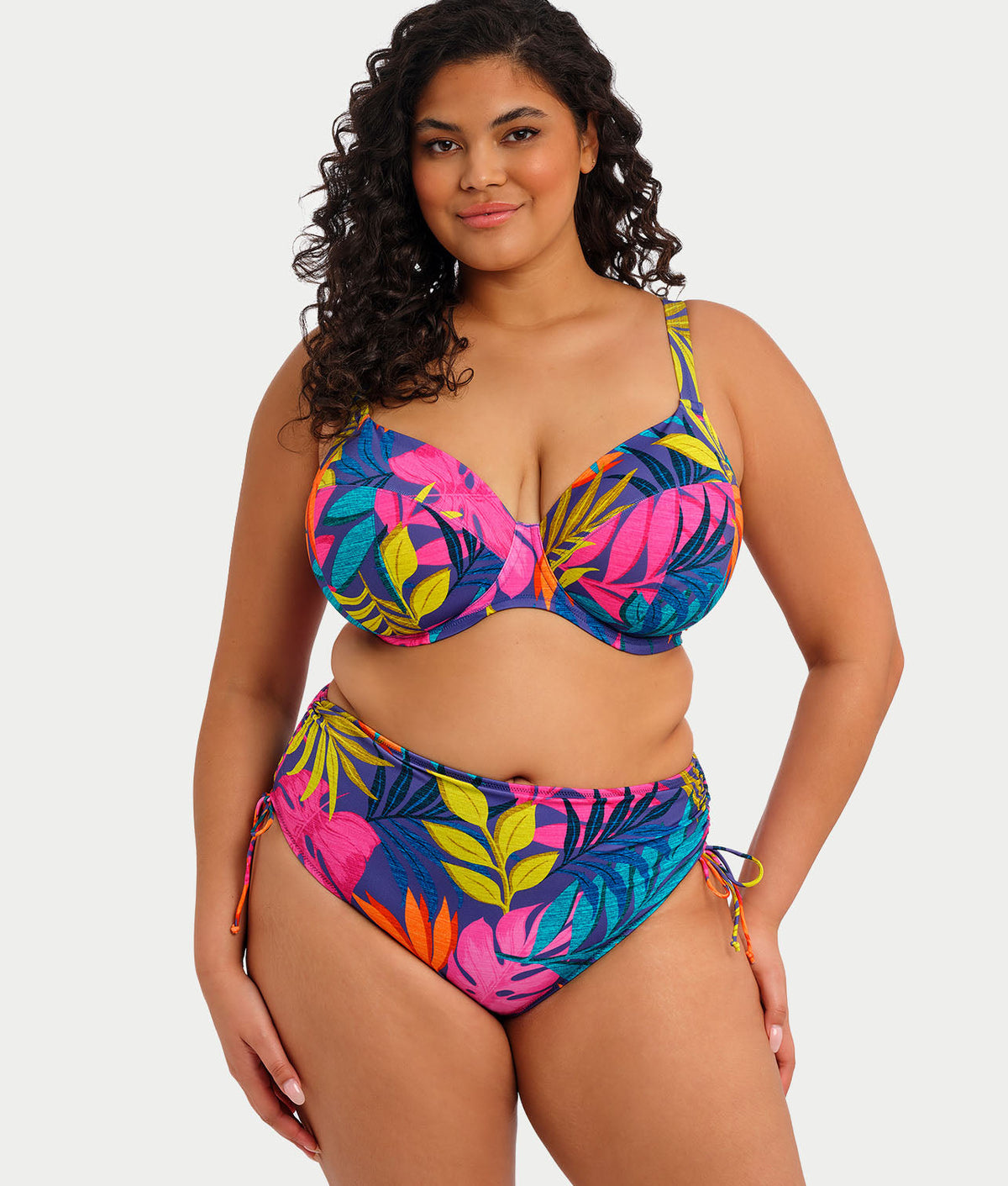 Plus Size Porto Rafti Plunge Bikini Top