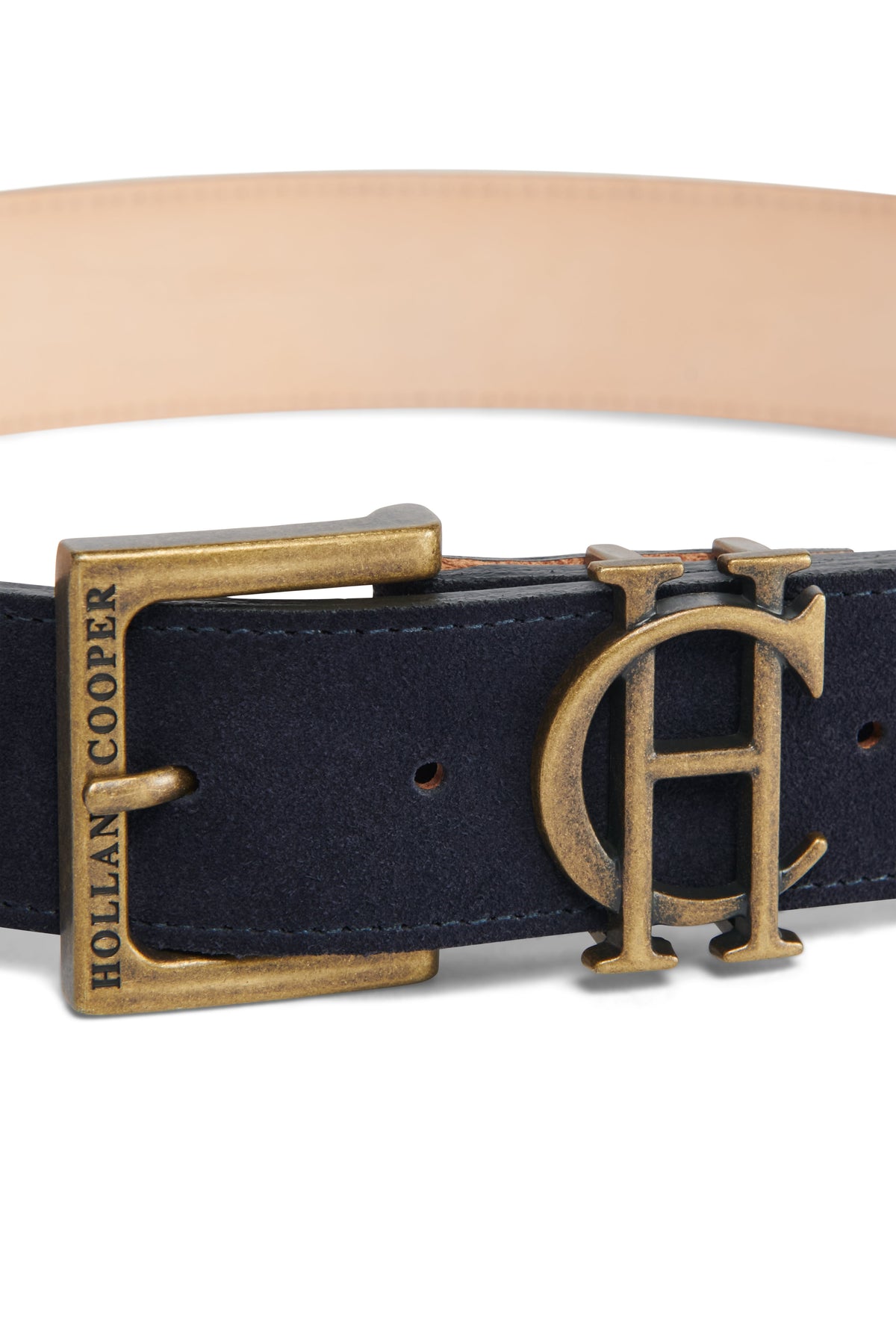 Men's Classic Belt (Navy Suede)