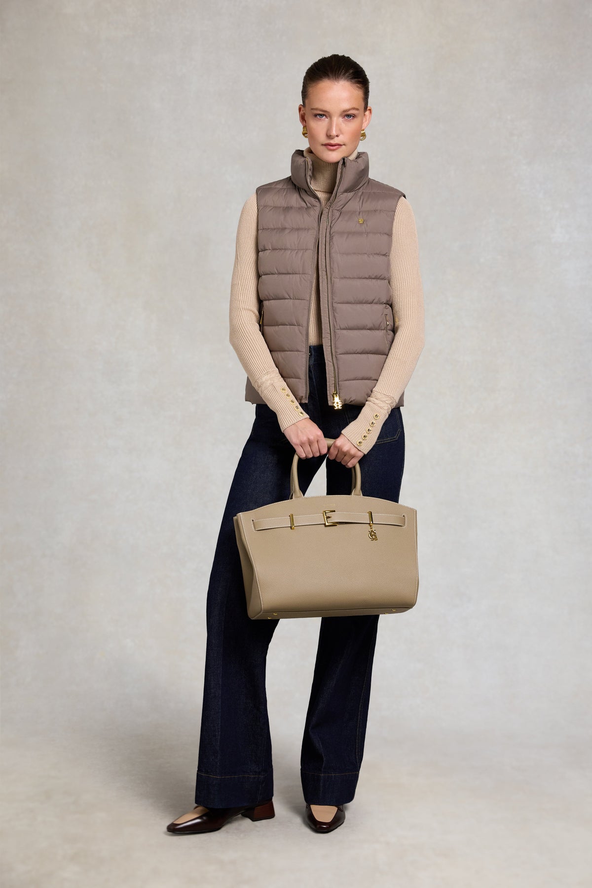 Ferncroft Padded Gilet (Porcini)