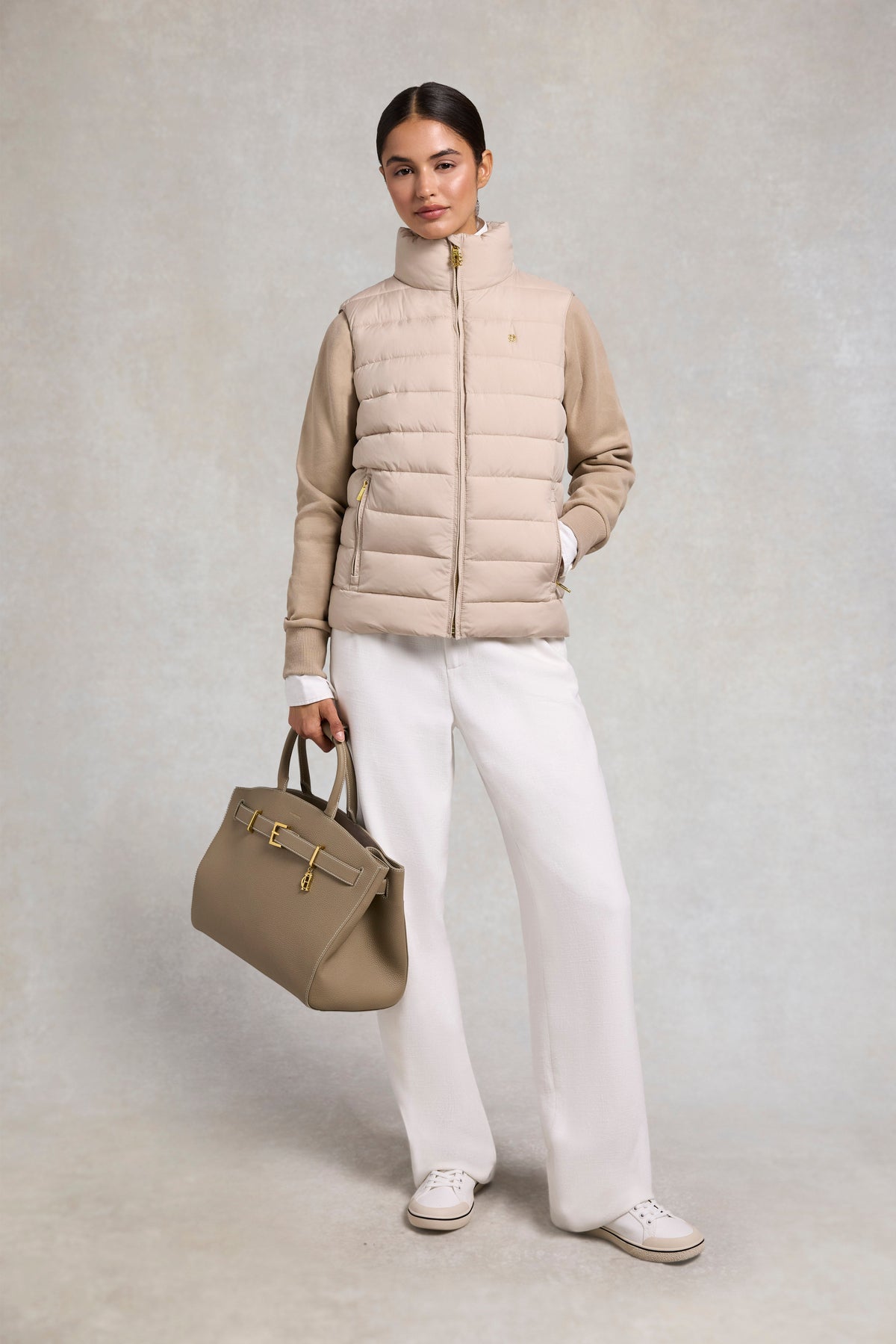 Ferncroft Padded Gilet (Putty)