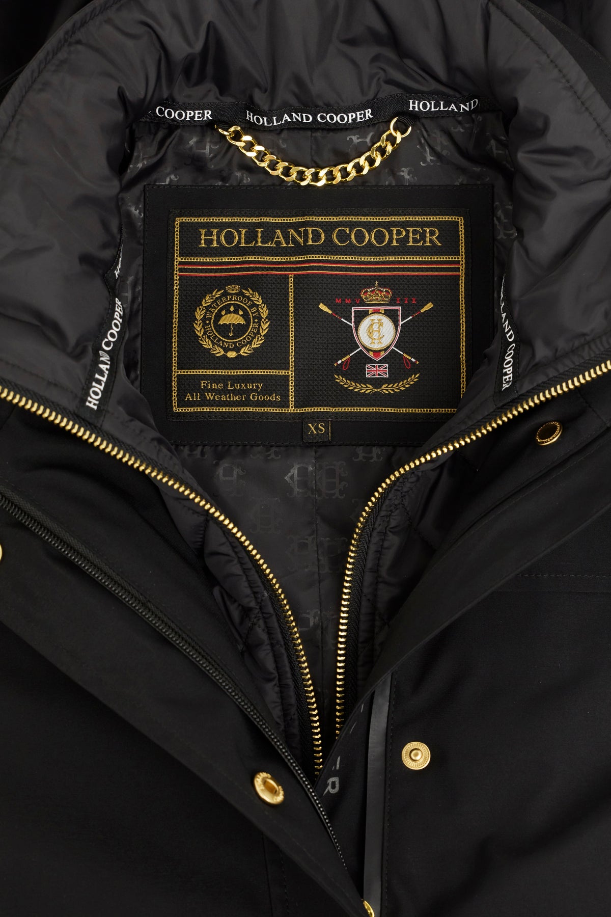 Folgate Rain Coat (Black)