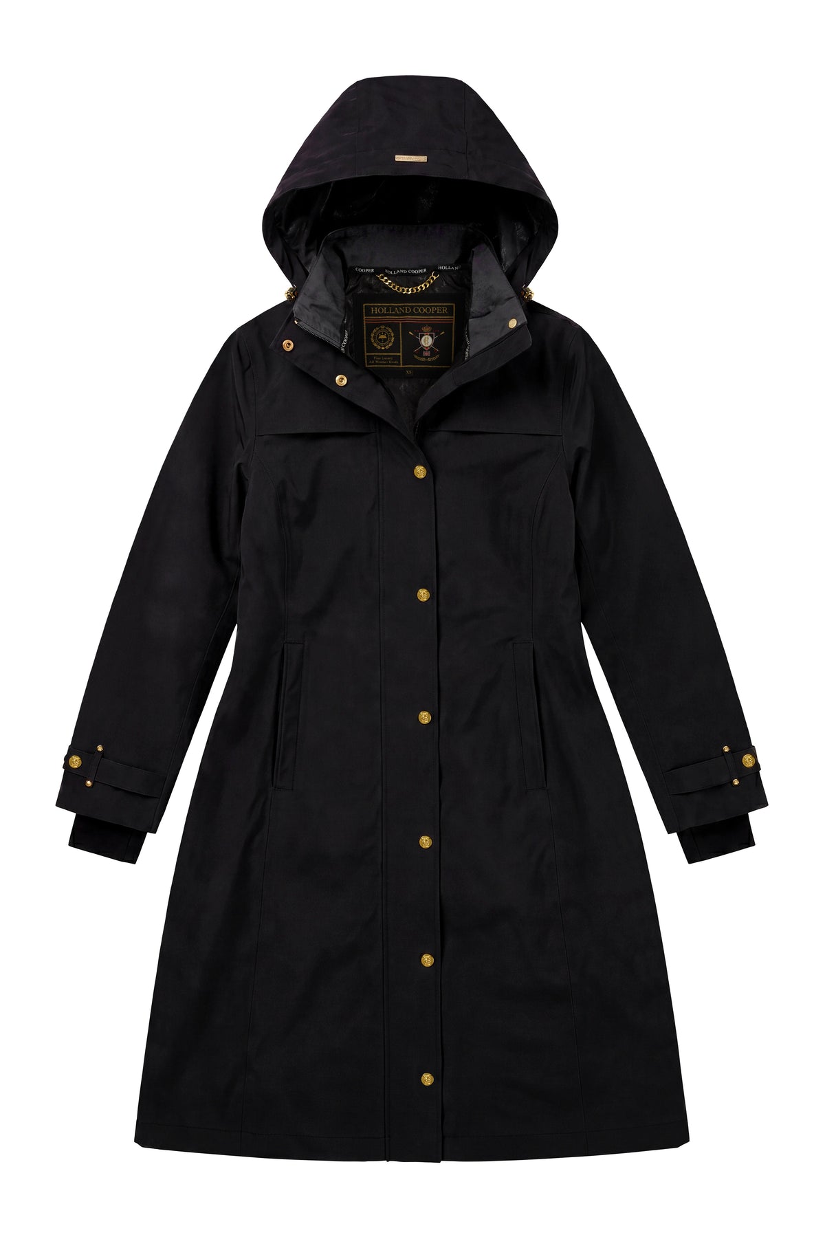 Folgate Rain Coat (Black)