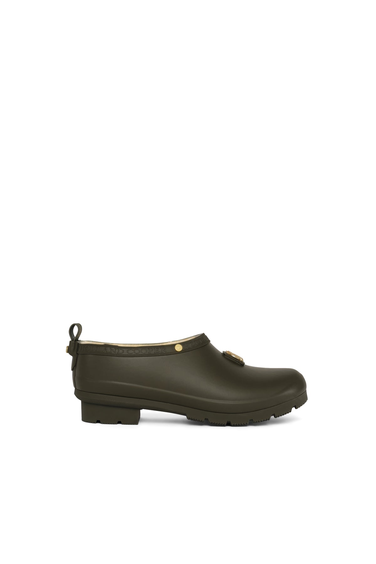 Sherpa Lined Gardening Loafer (Matte Green)