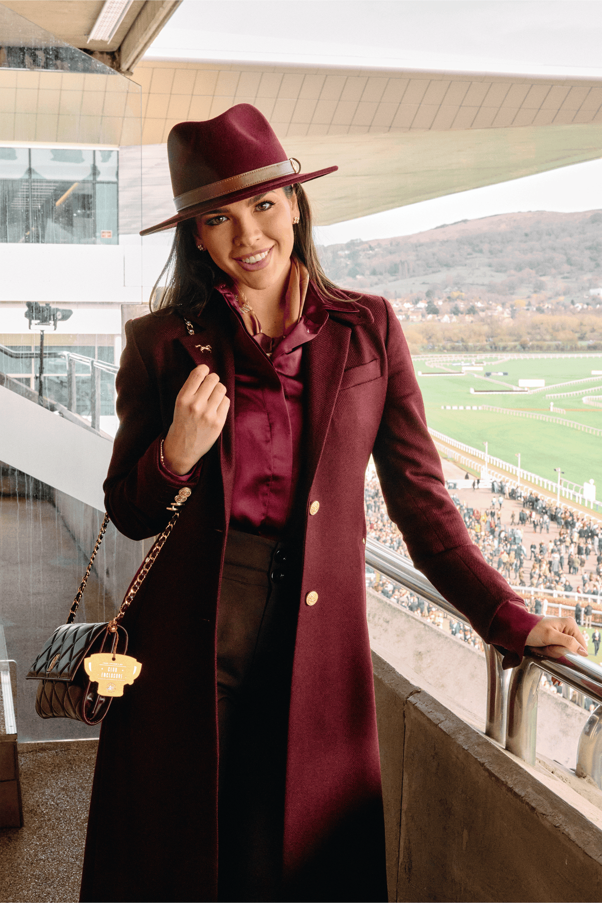 Gemma Owen's Cheltenham Look (Mulberry)