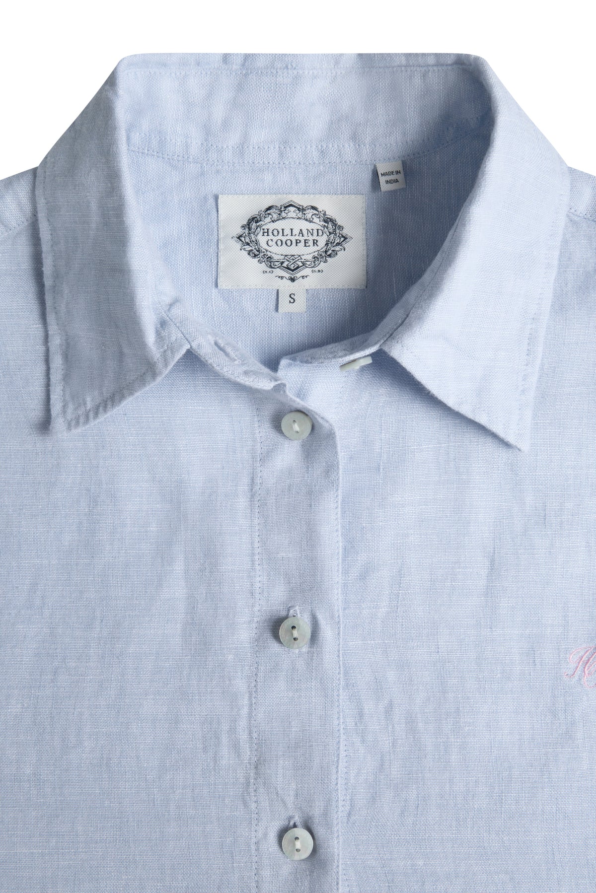 Amalfi Linen Shirt (Light Blue Linen)