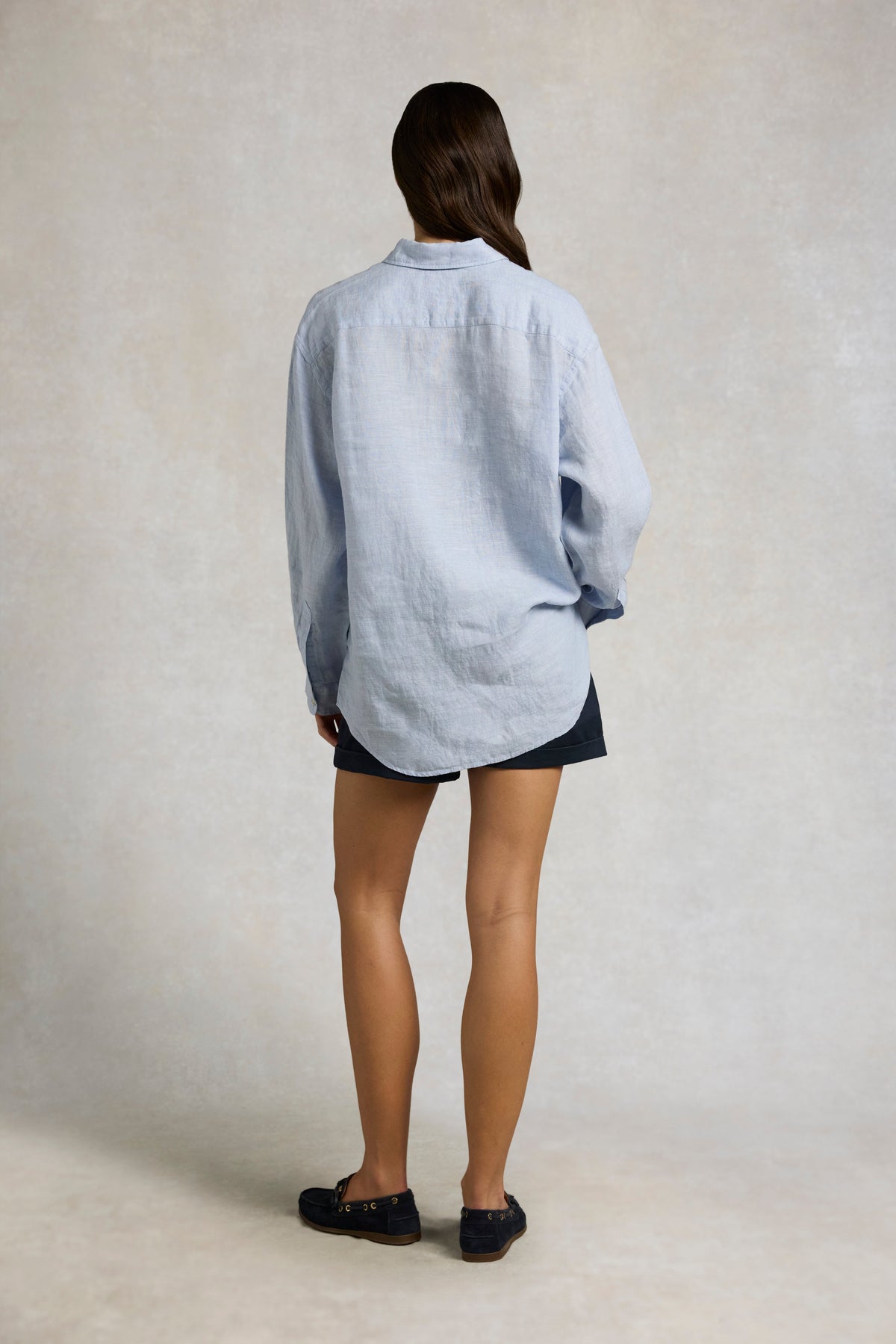 Amalfi Linen Shirt (Light Blue Linen)