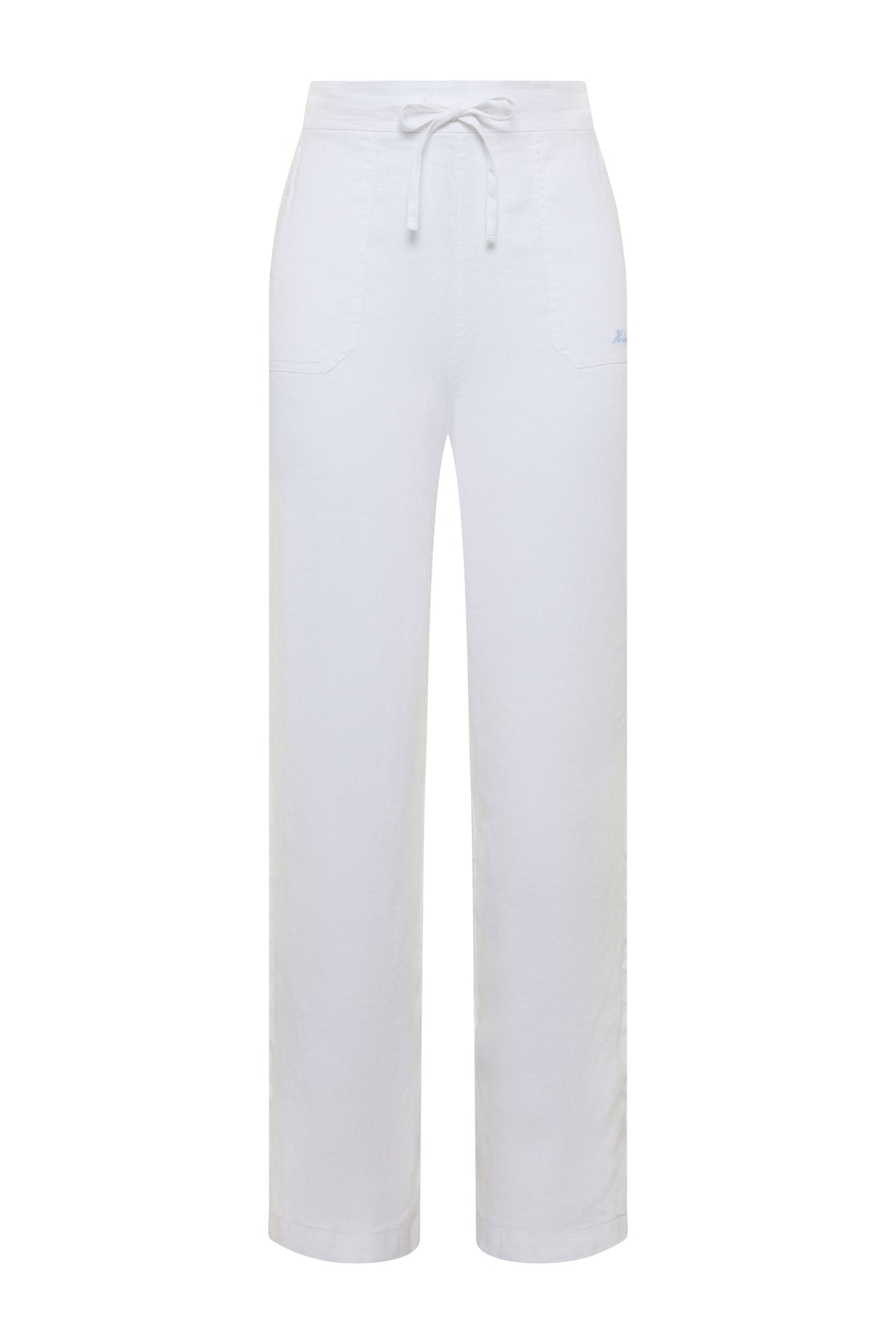 Amalfi Linen Trouser (White)