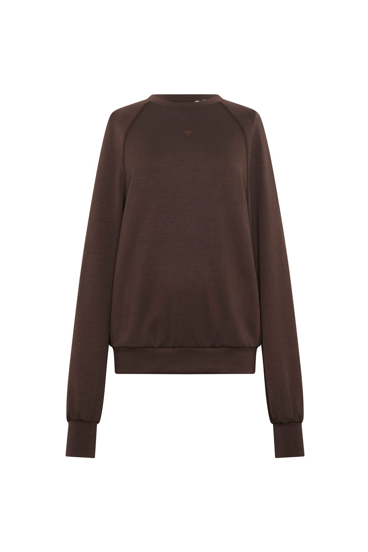 Artemis Crew Neck Sweat (Chocolate)