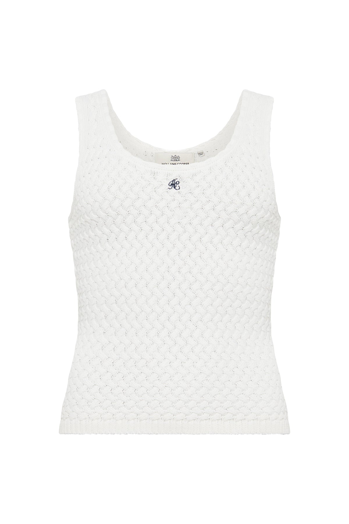 Aurelia Knitted Vest (Natural)