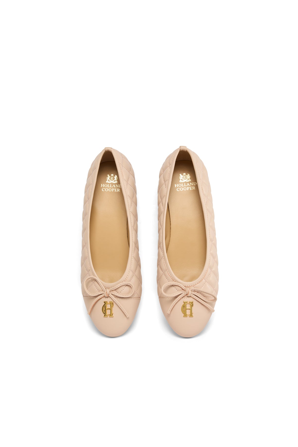 Ballet Shoe (Blush Quilt Leather)