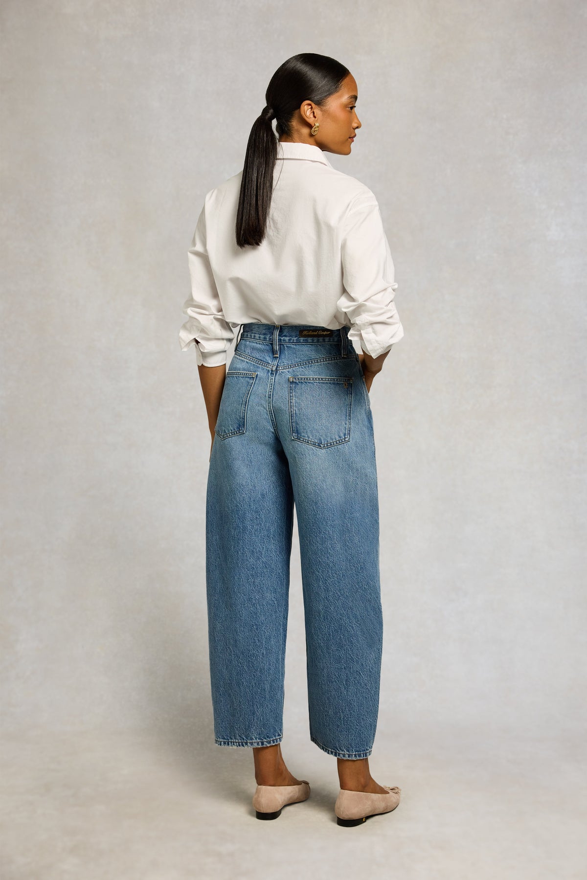 Barrel Leg Jean (Vintage Denim)