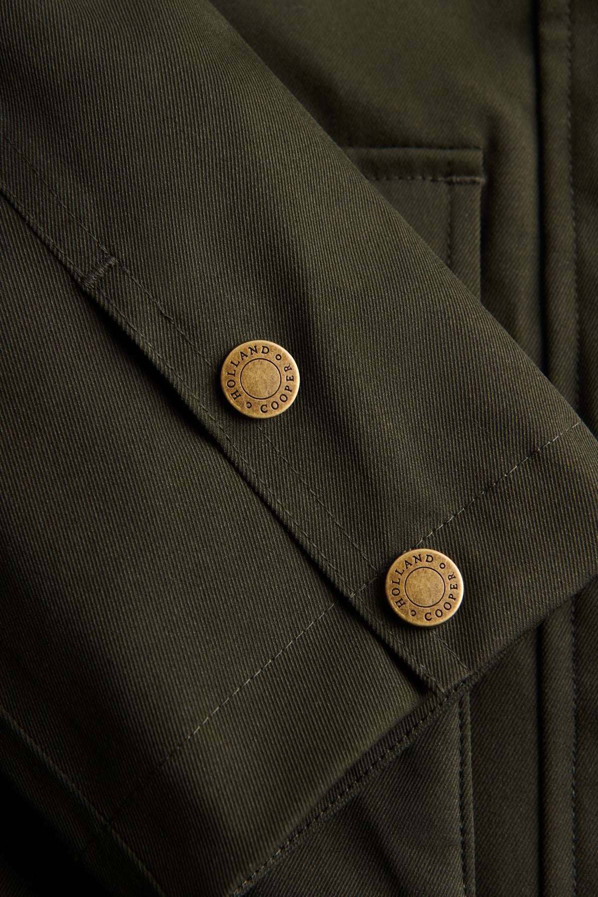 Bramwell Waterproof Country Coat (Khaki)