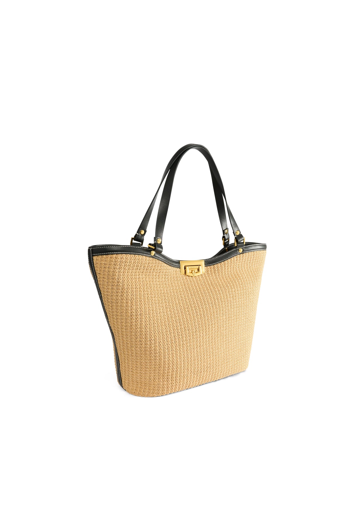 Cannes Shopper (Natural Black)