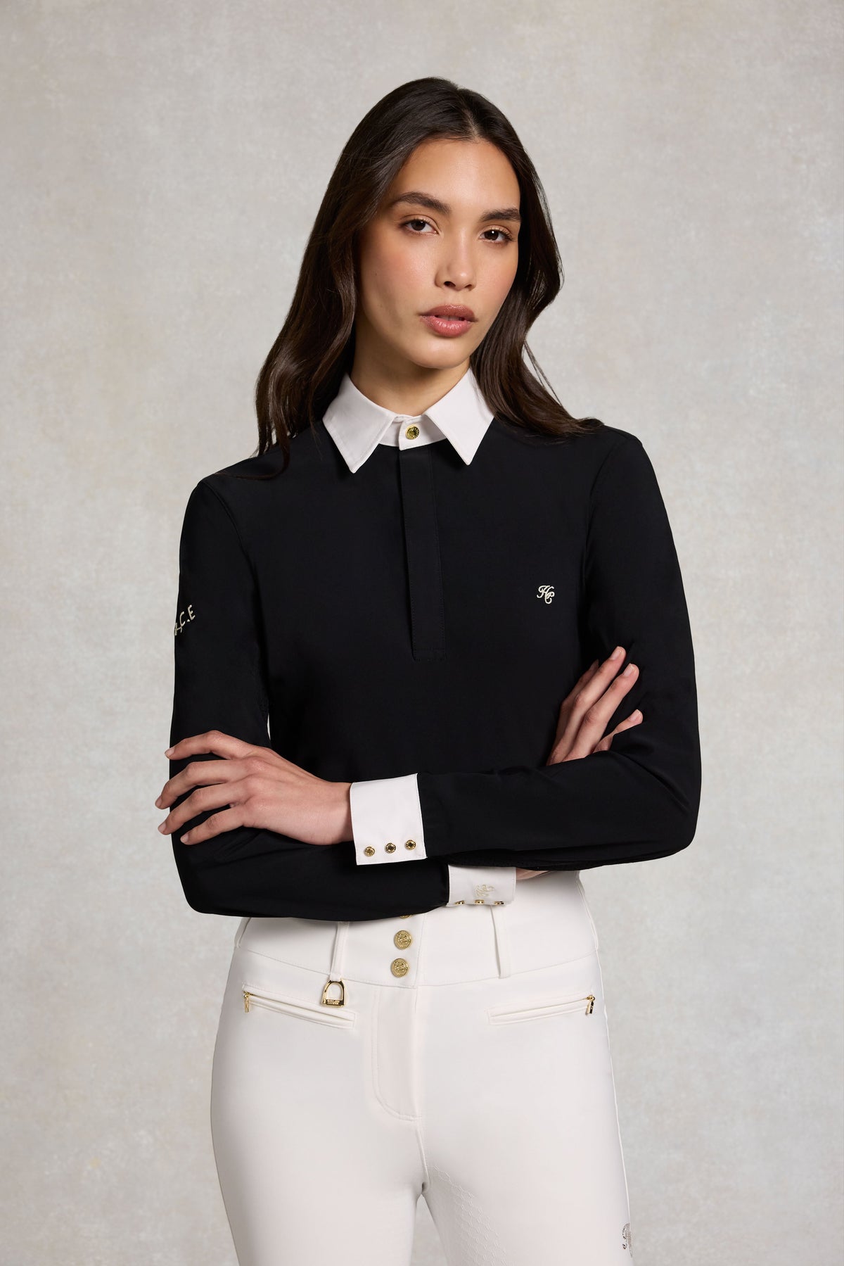 Chiltern Collared Base Layer (Black)