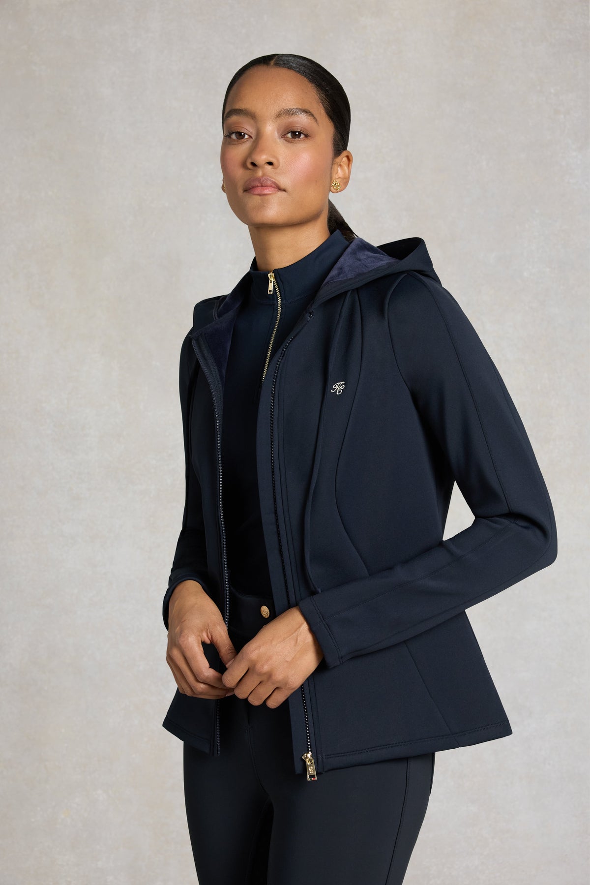 Chiltern Zip Hoodie (Ink Navy)