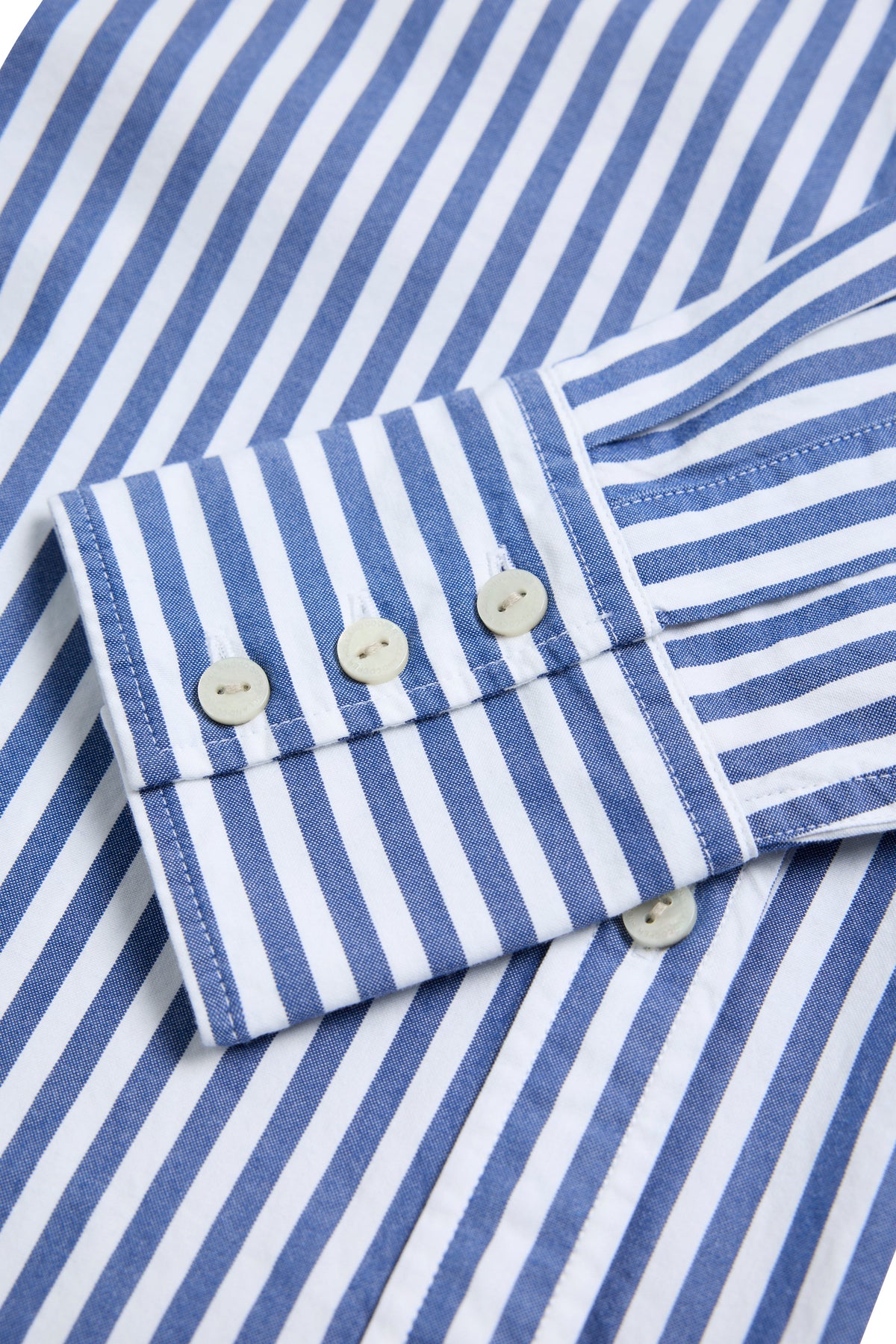 Classic Button Down Shirt (Navy Stripe)
