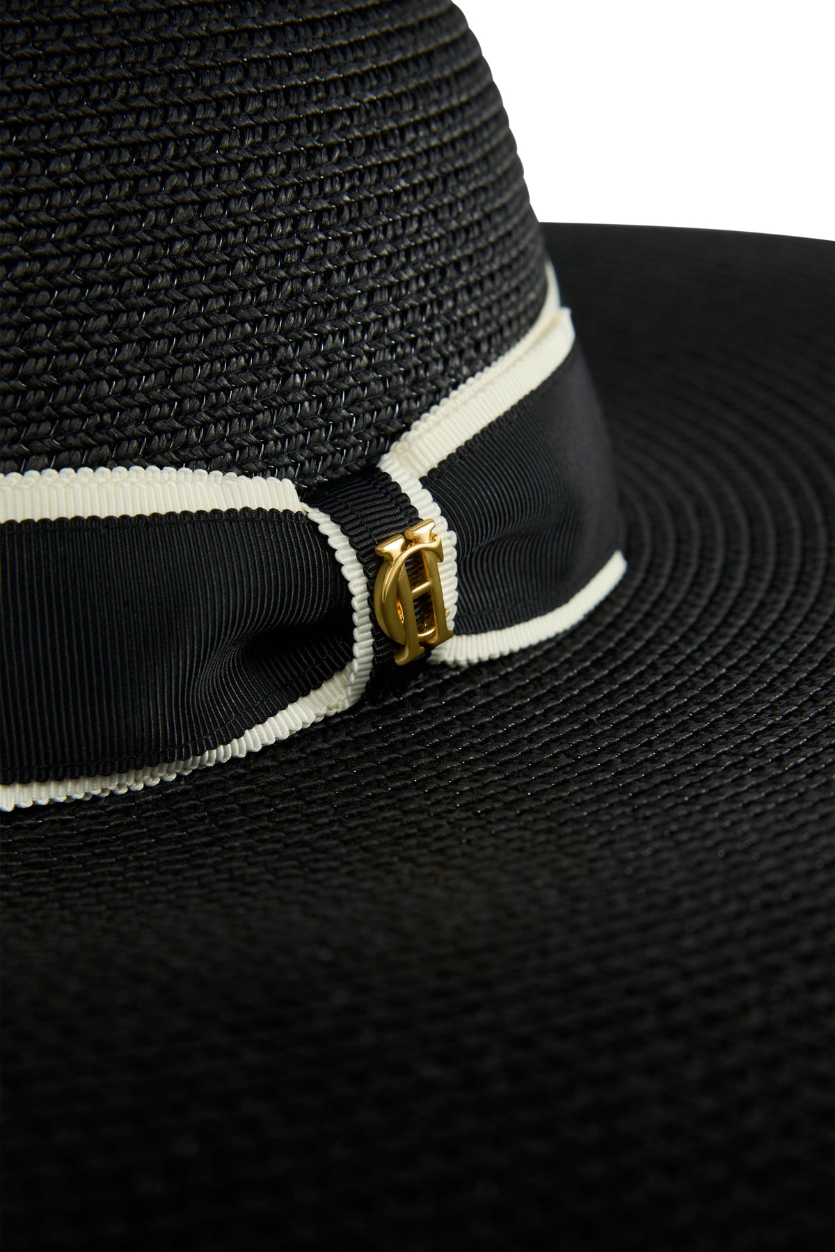 Amalfi Wide Brim Hat (Black Black)