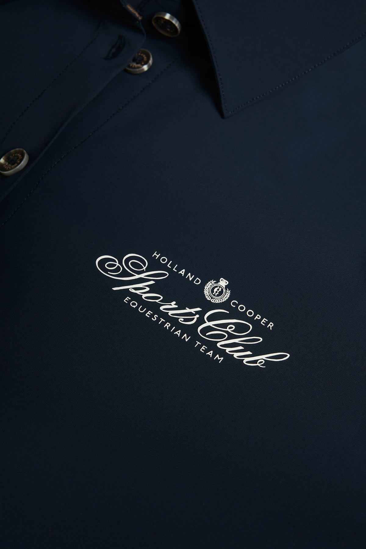 Equestrian Riding Shirt (Ink Navy)