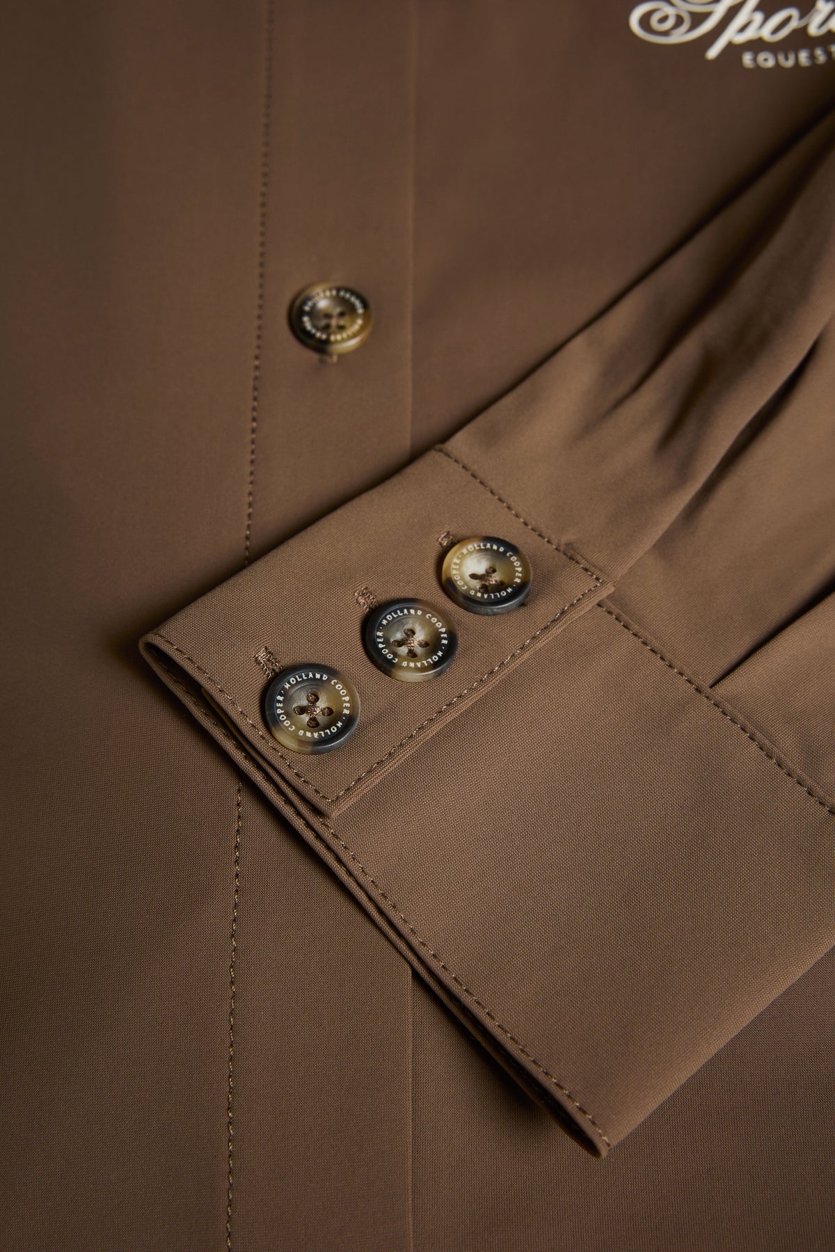 Equestrian Riding Shirt (Chestnut)