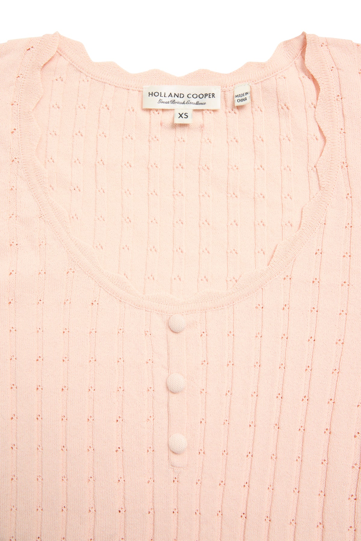 Helen Knitted Longsleeve Top (Pink)