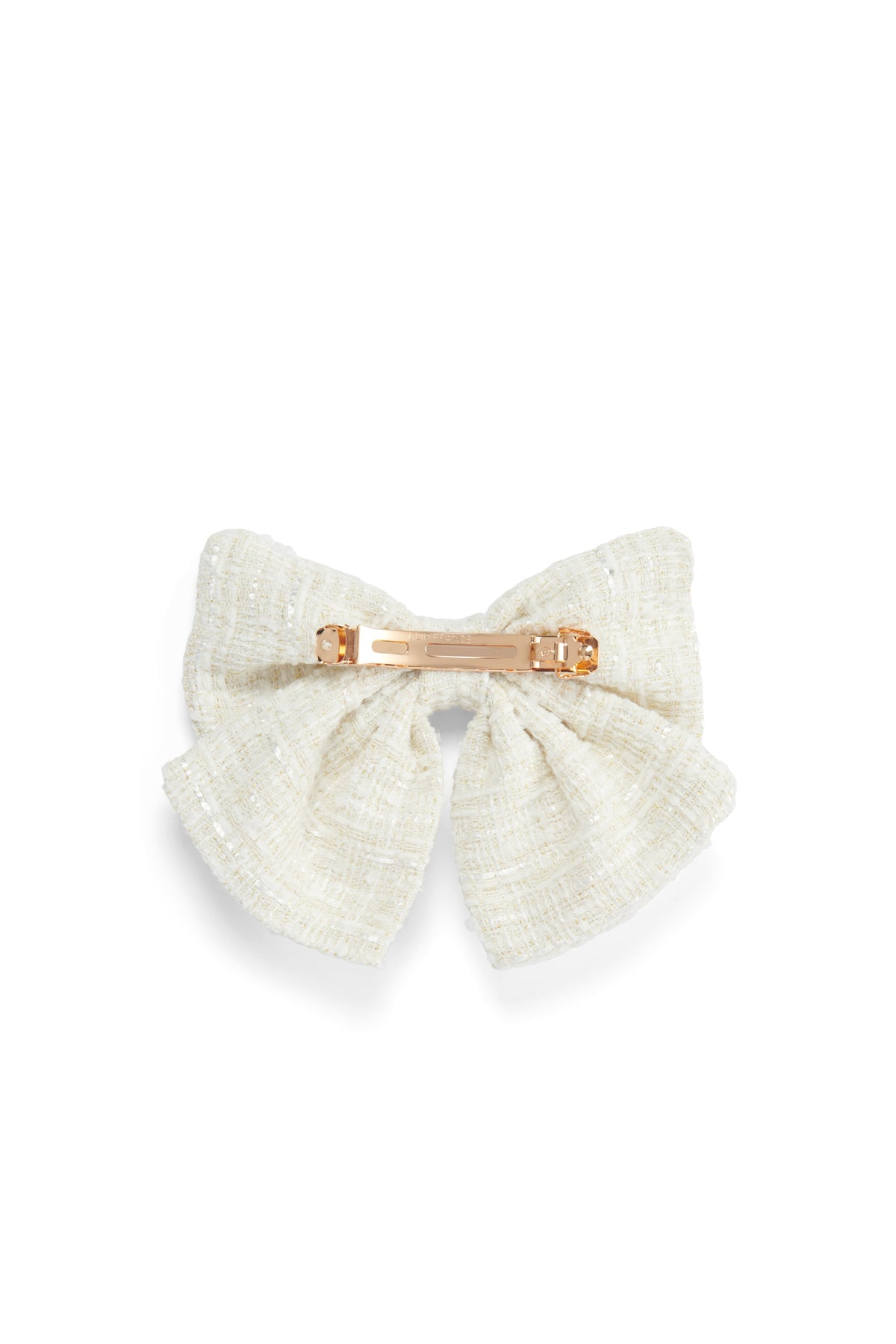 Heritage Bow (Cream Boucle)