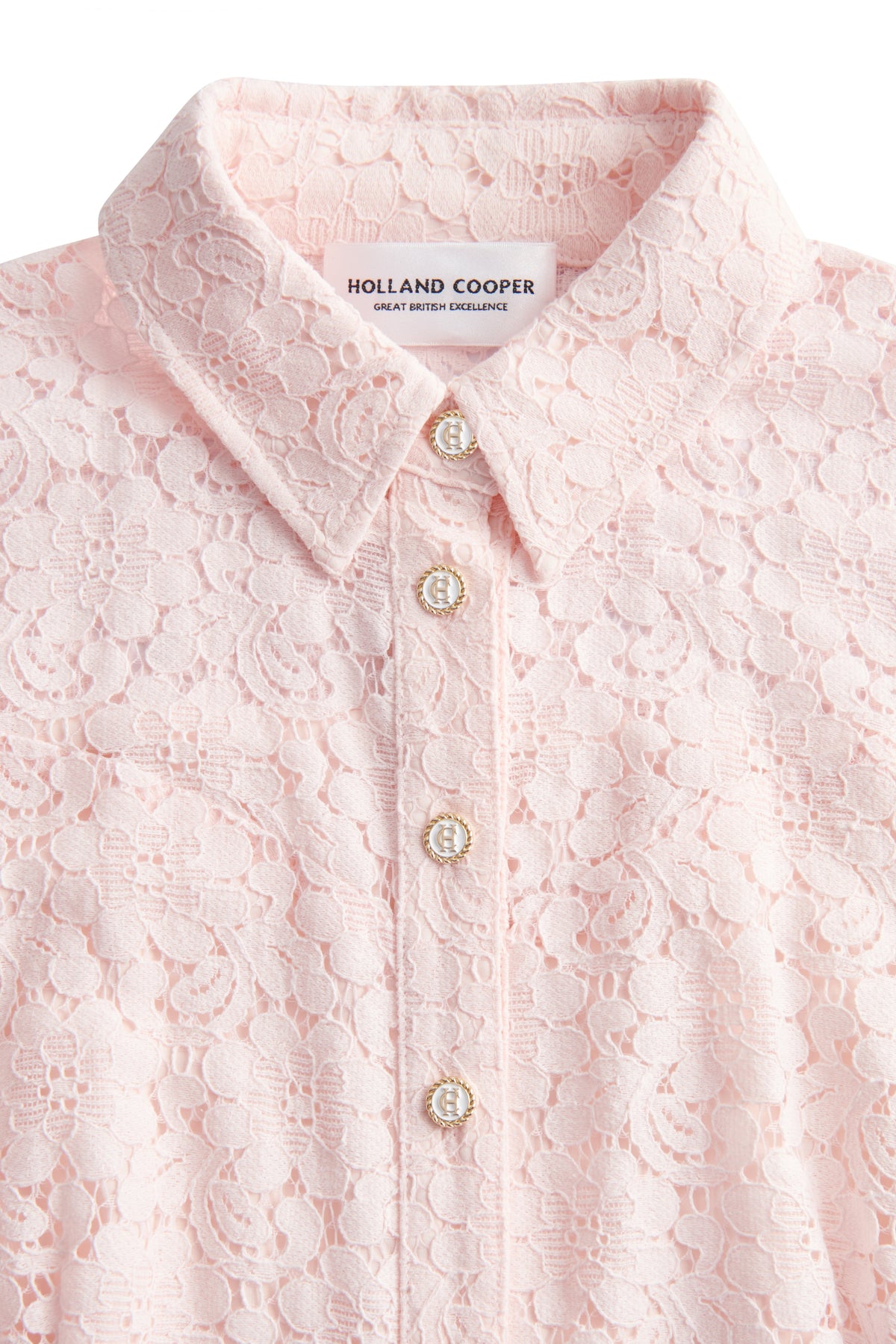 Iona Lace Dress (Blush)