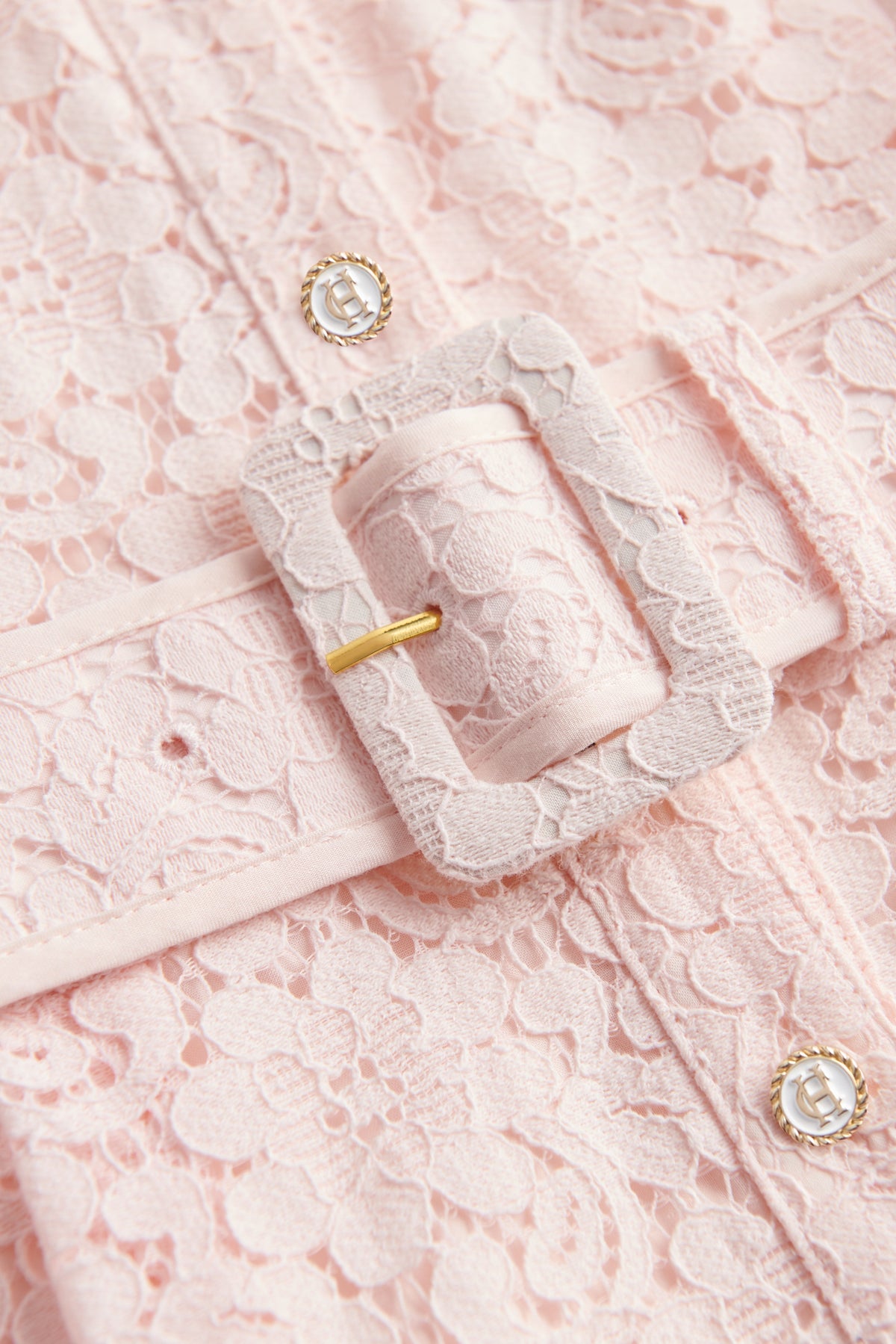Iona Lace Dress (Blush)