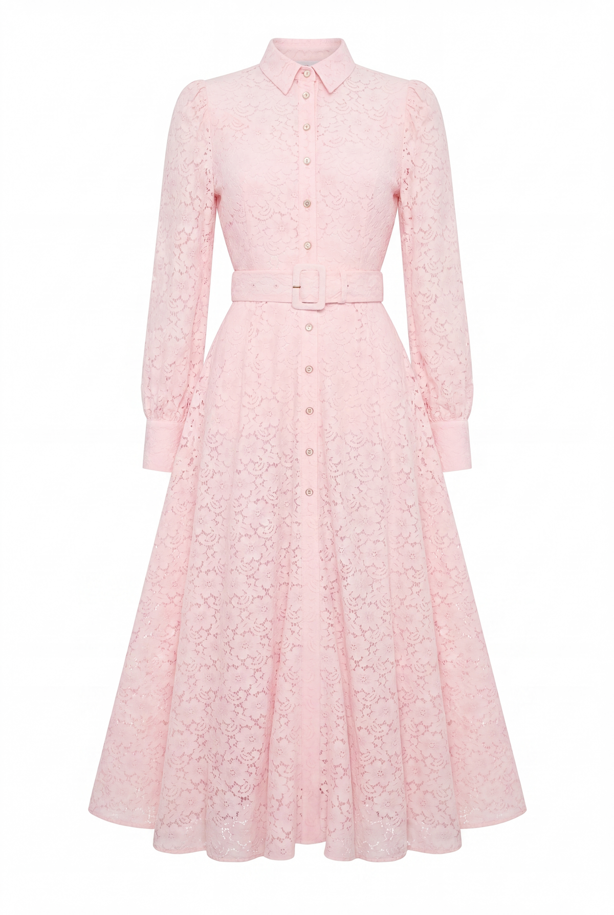 Iona Lace Dress (Blush)