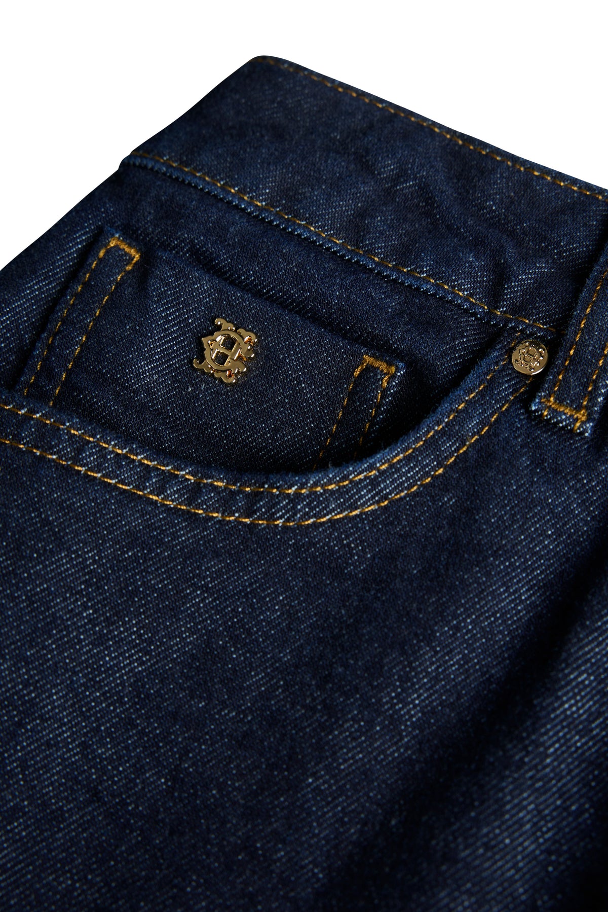 High Rise Slim Jean (Super Dark Denim)