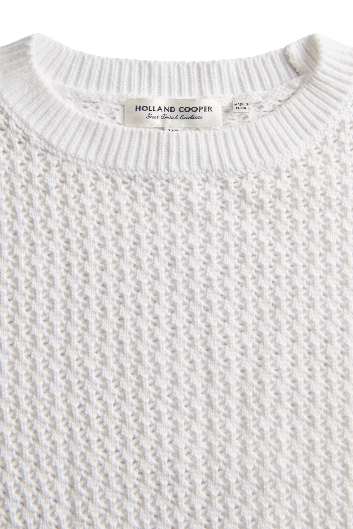 Jessica Knitted Top (Natural Ink Navy)