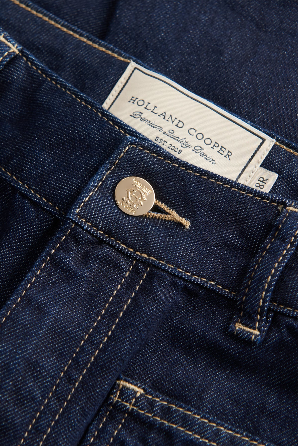 Jessica Straight Jean (Dark Indigo)