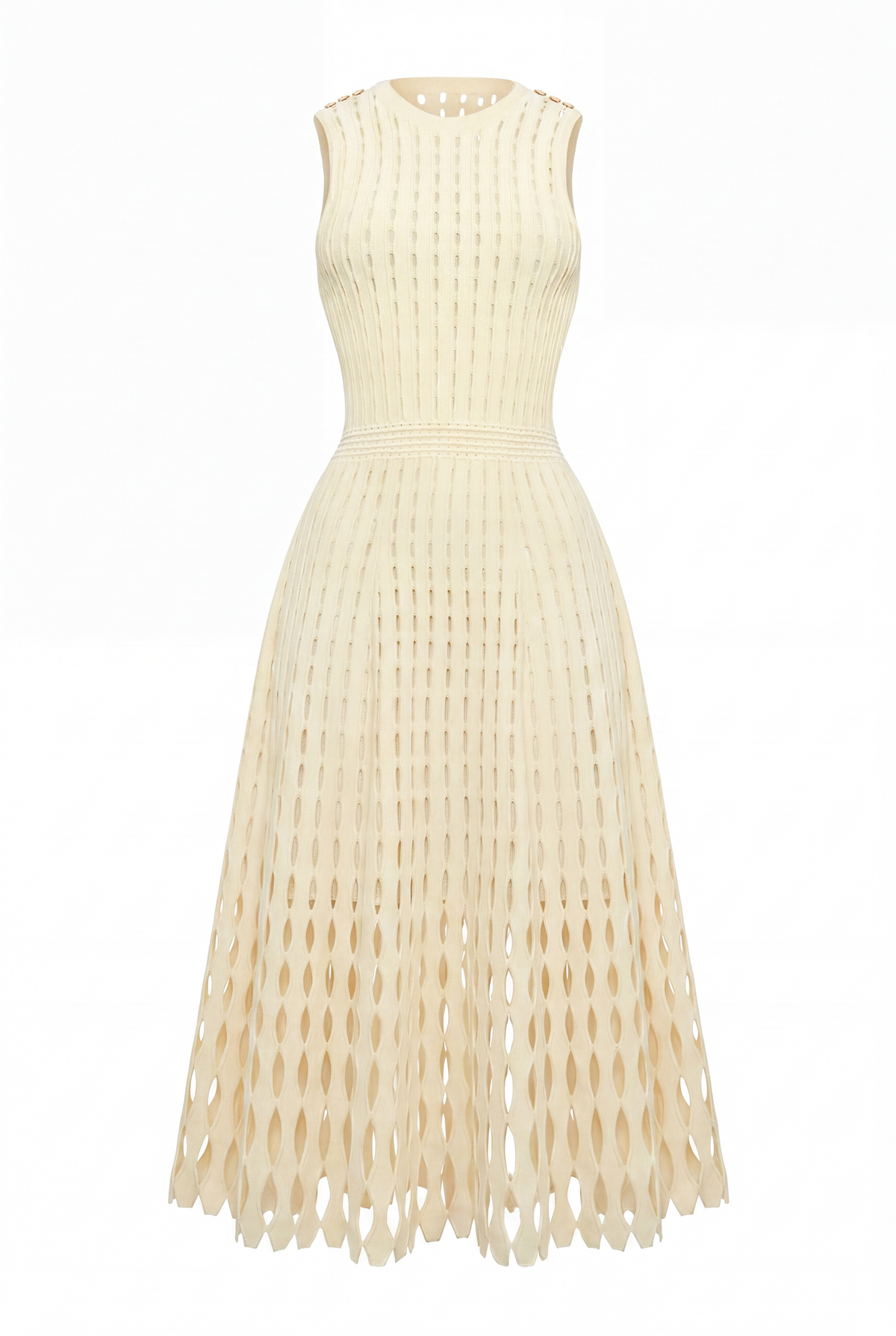 Katrina Dress (Soft Yellow)