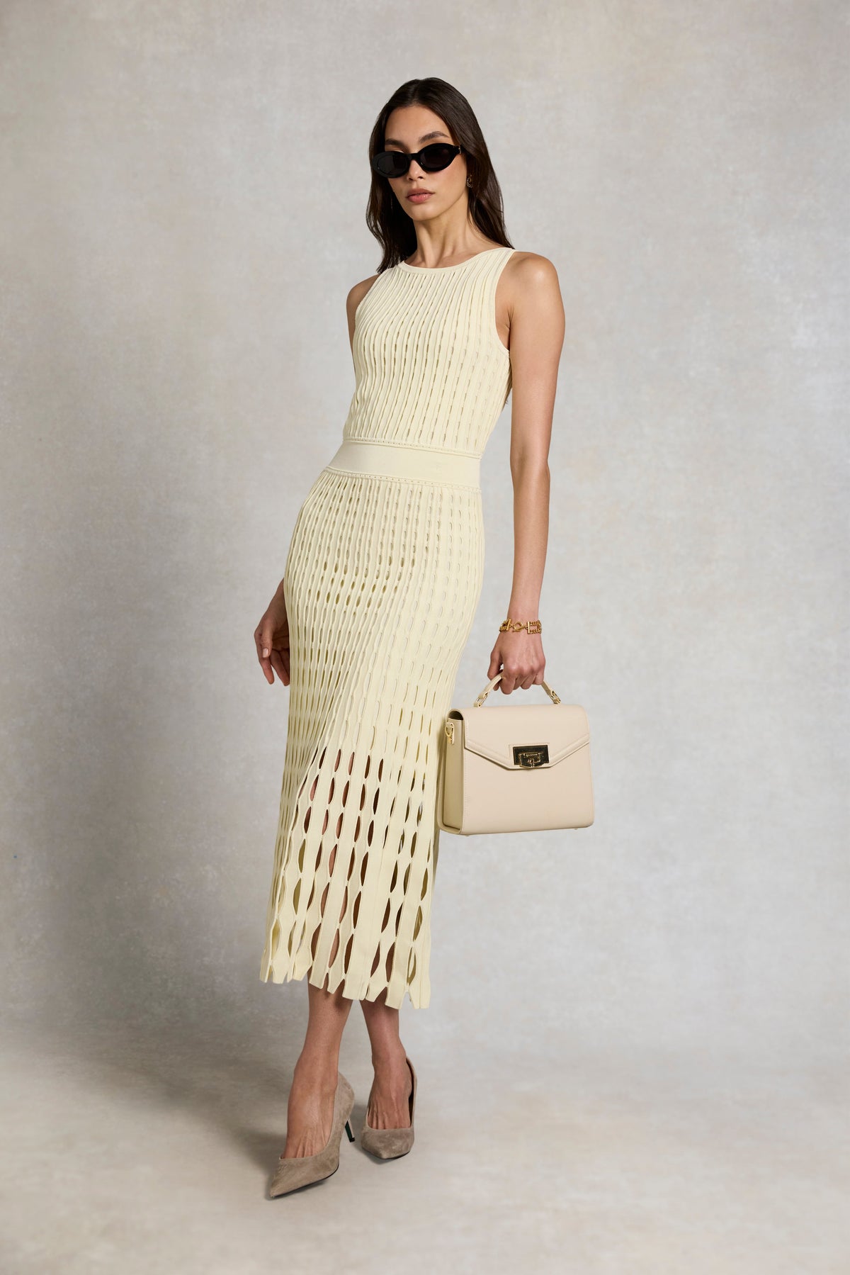 Katrina Dress (Soft Yellow)