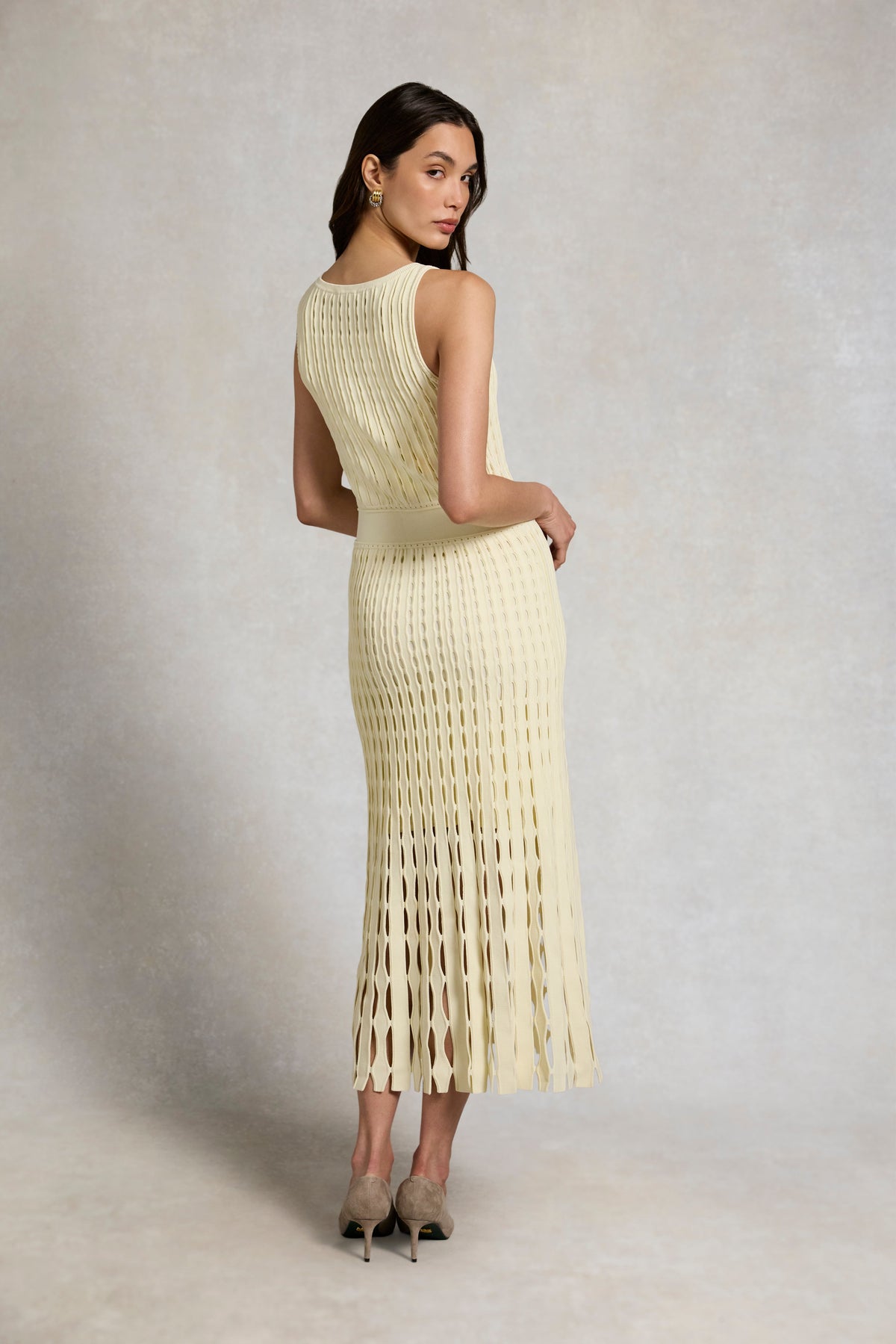 Katrina Dress (Soft Yellow)