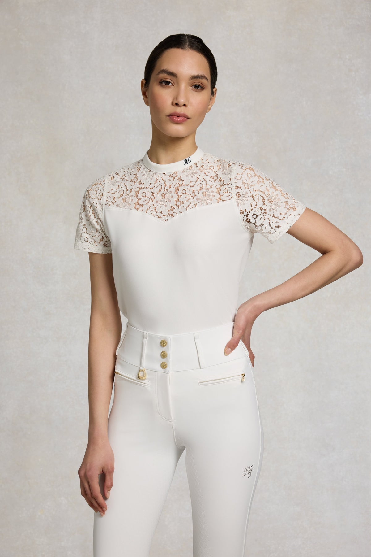 Lace Tee (White)