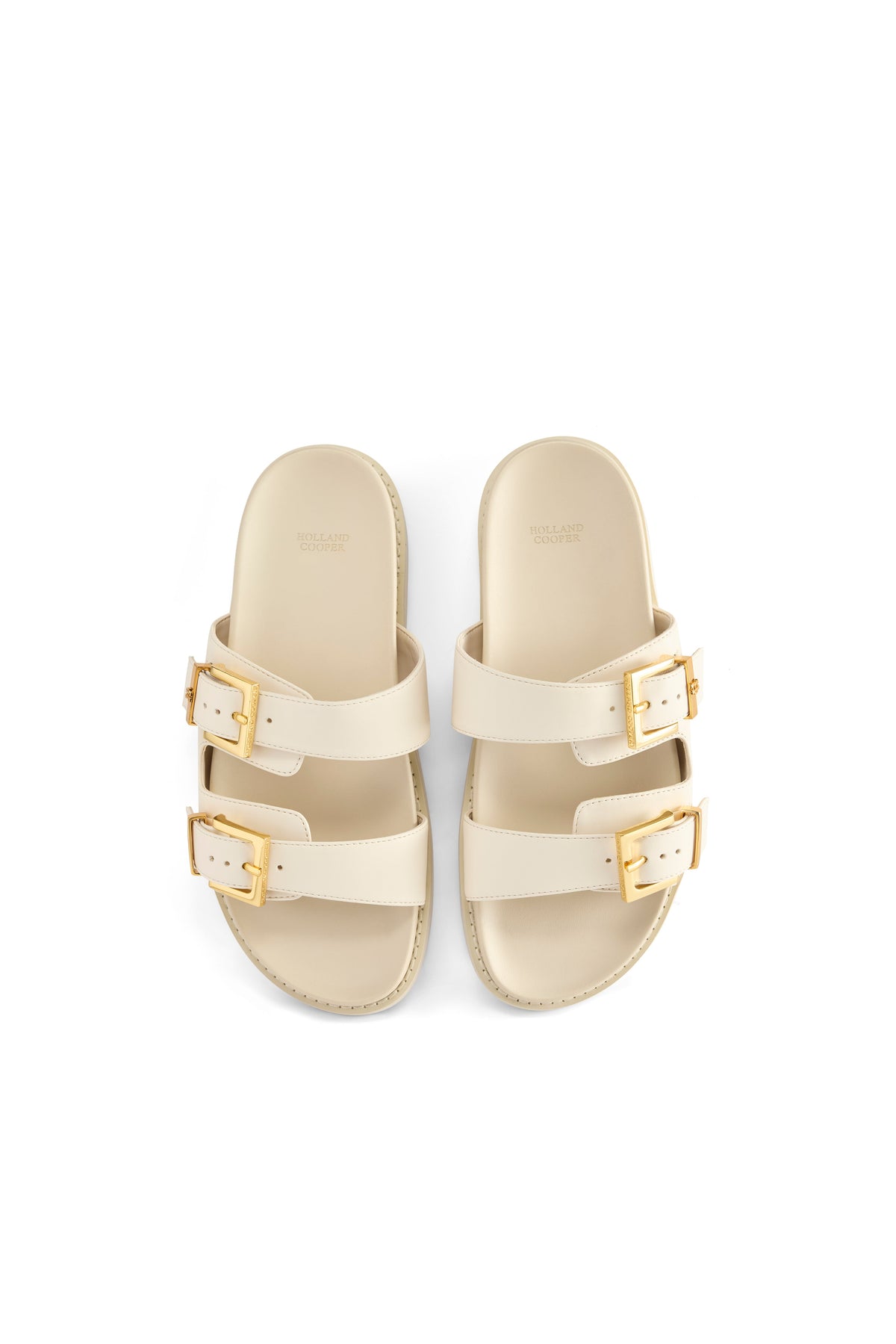 Buckle Slide (Cream)